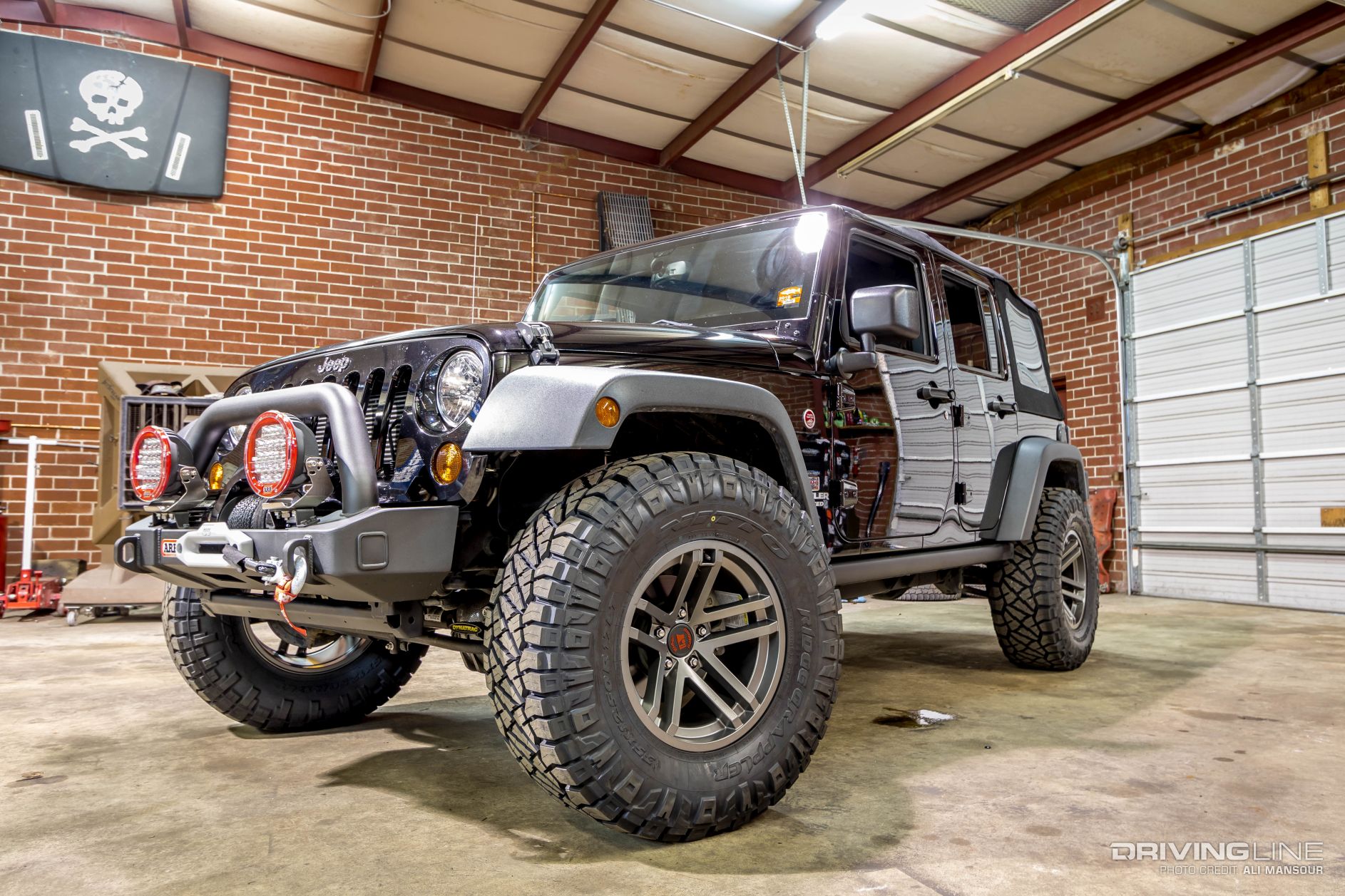 Jeep JK on NItto Ridge Grapplers