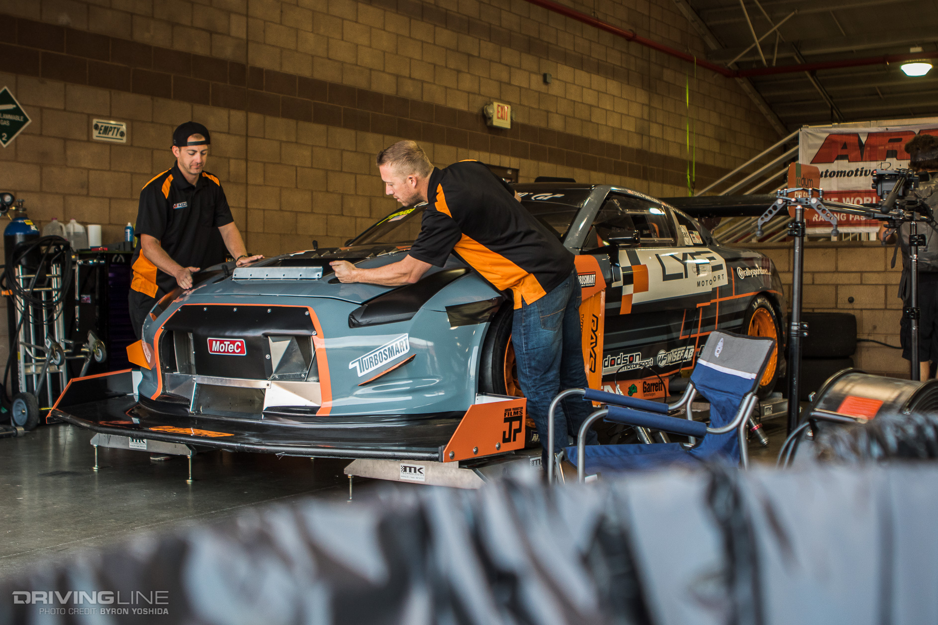 Speed Ring Powered by HKS - LYFE Motorsports GTR in Paddock