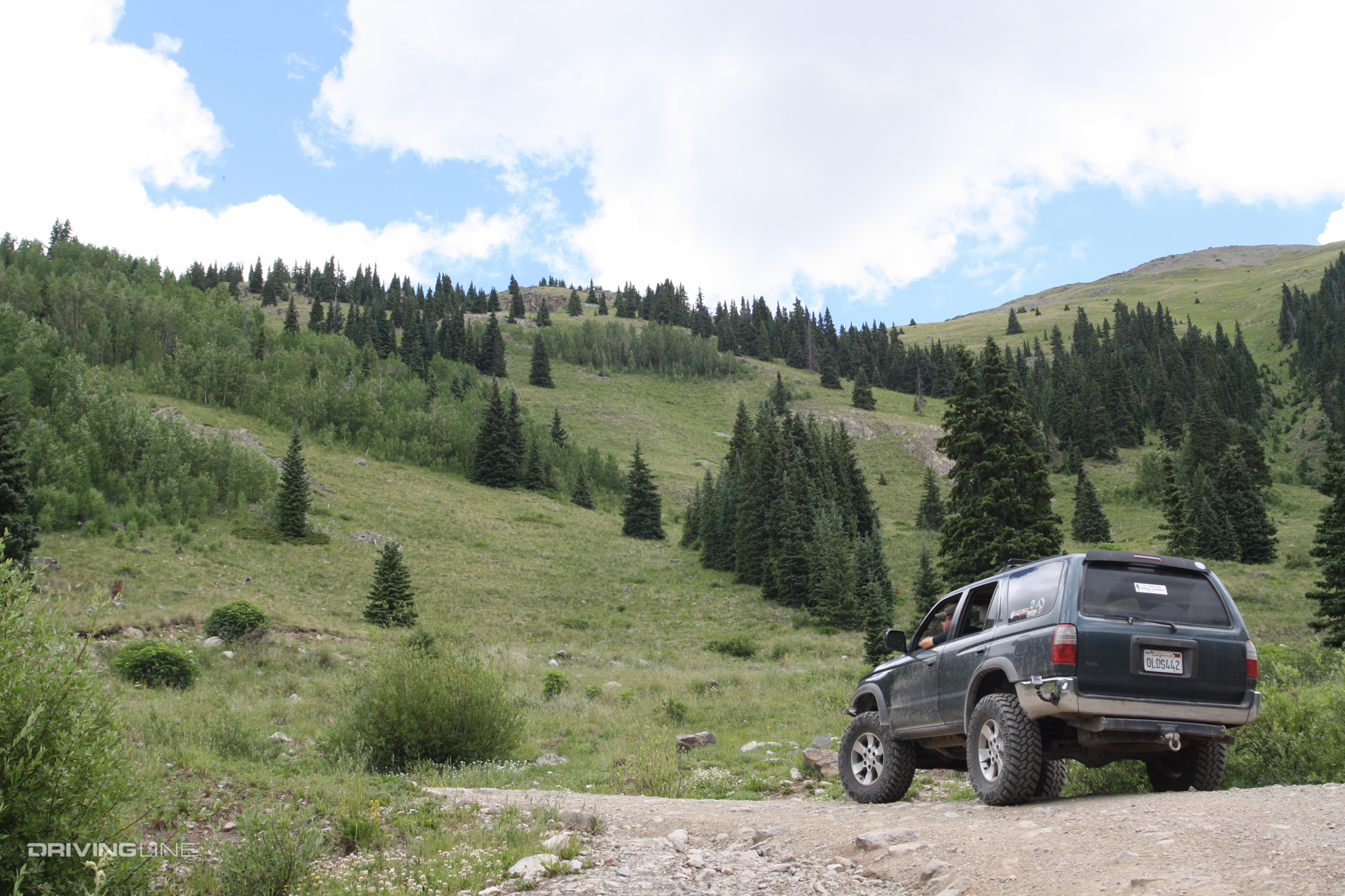 4Runner at Kendall Gulch
