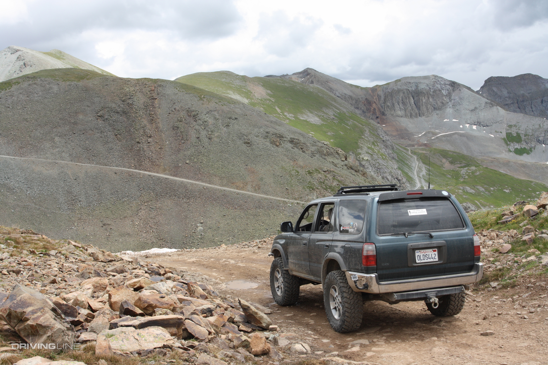 4Runner on Kendall Mountain trail