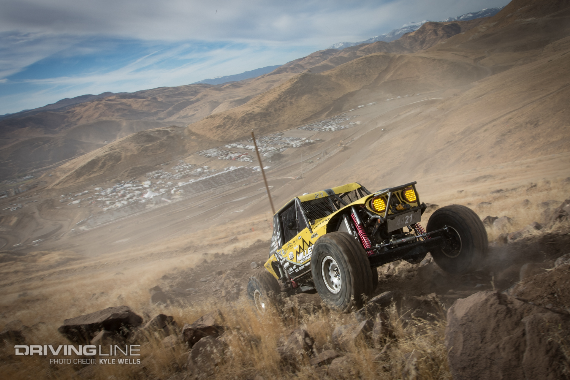 Erik Miller at 2016 Ultra4 Nitto National Championship Race