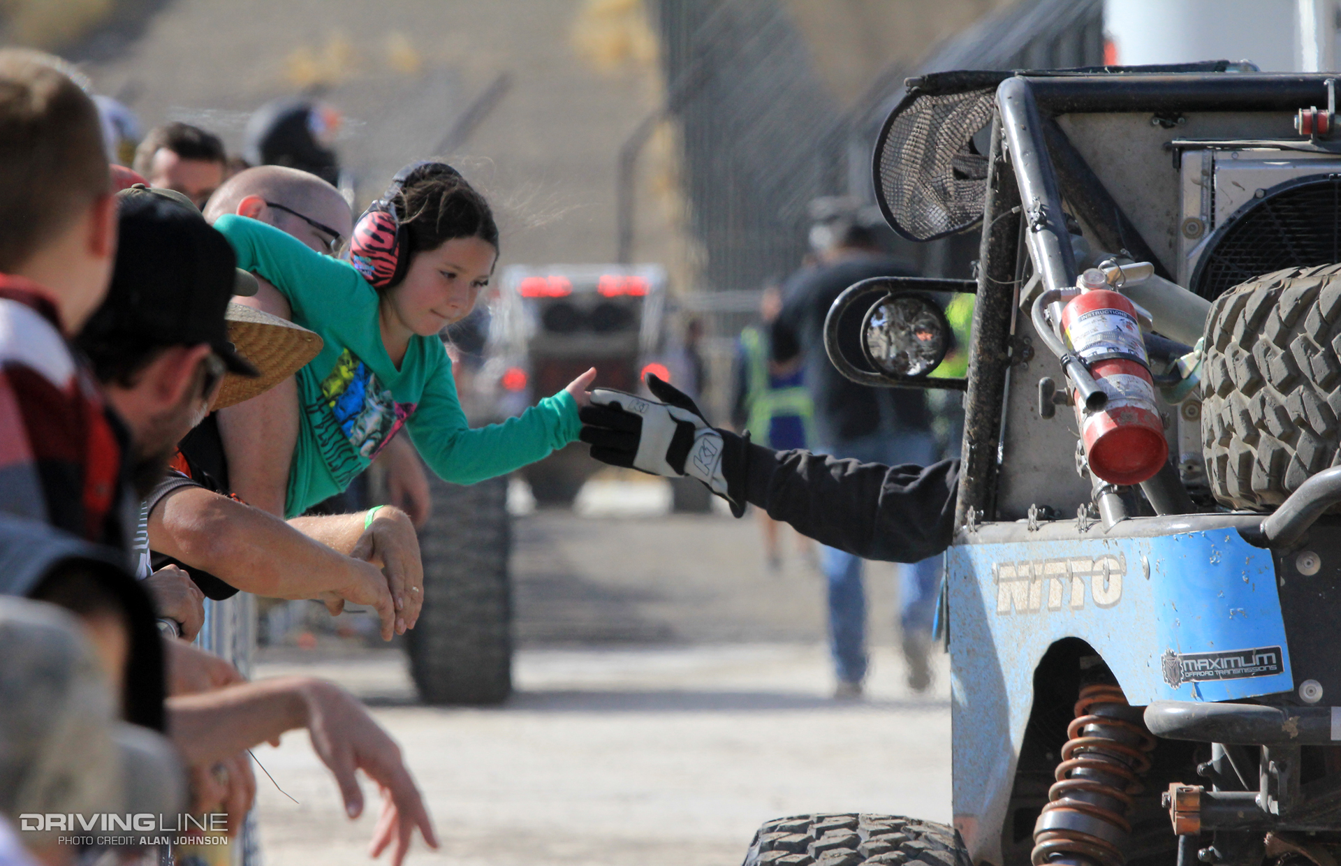 Young Race Fan at 2016 Ultra4 National Championships