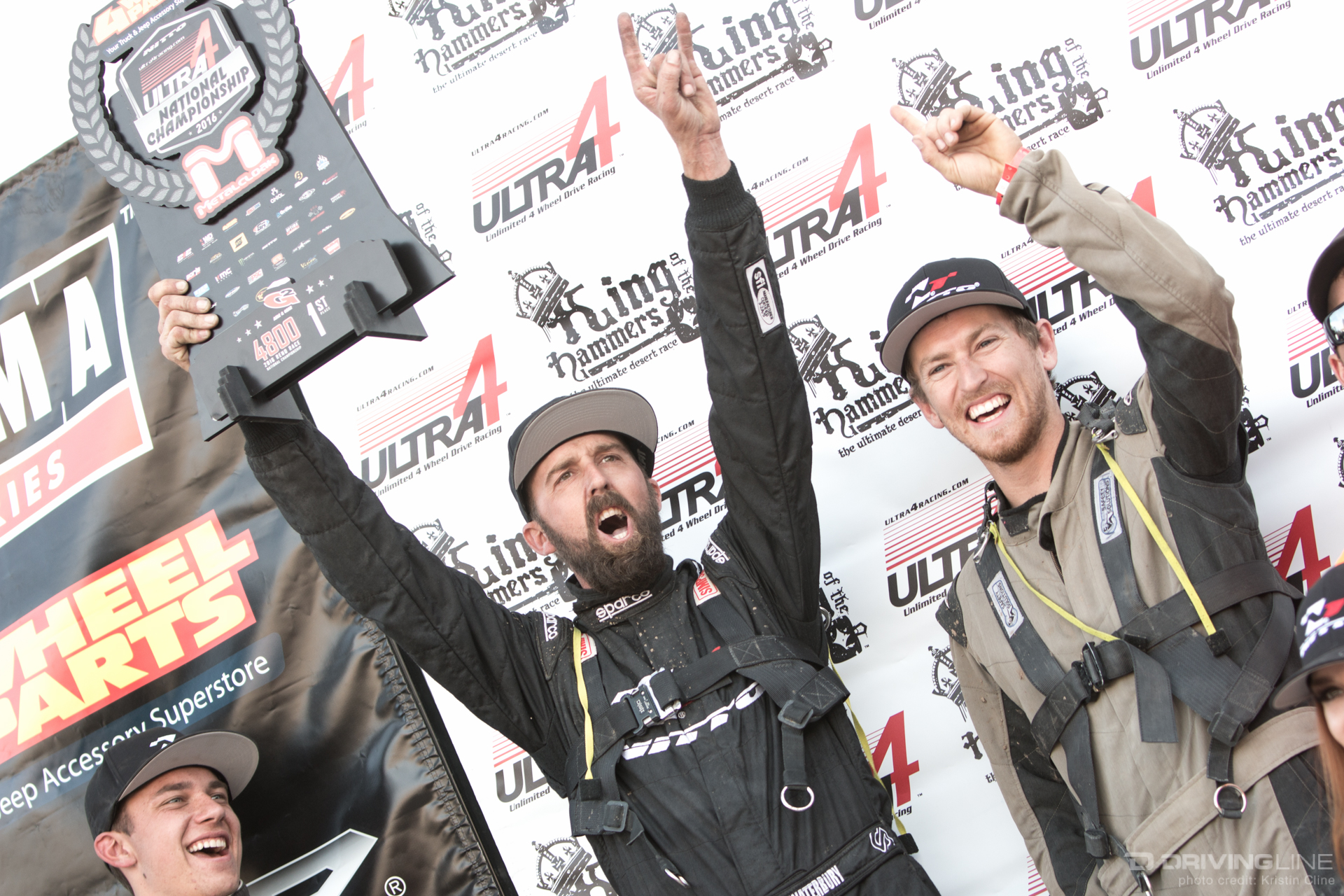 Rick Waterbury Podium at 2016 Ultra4 National Championships