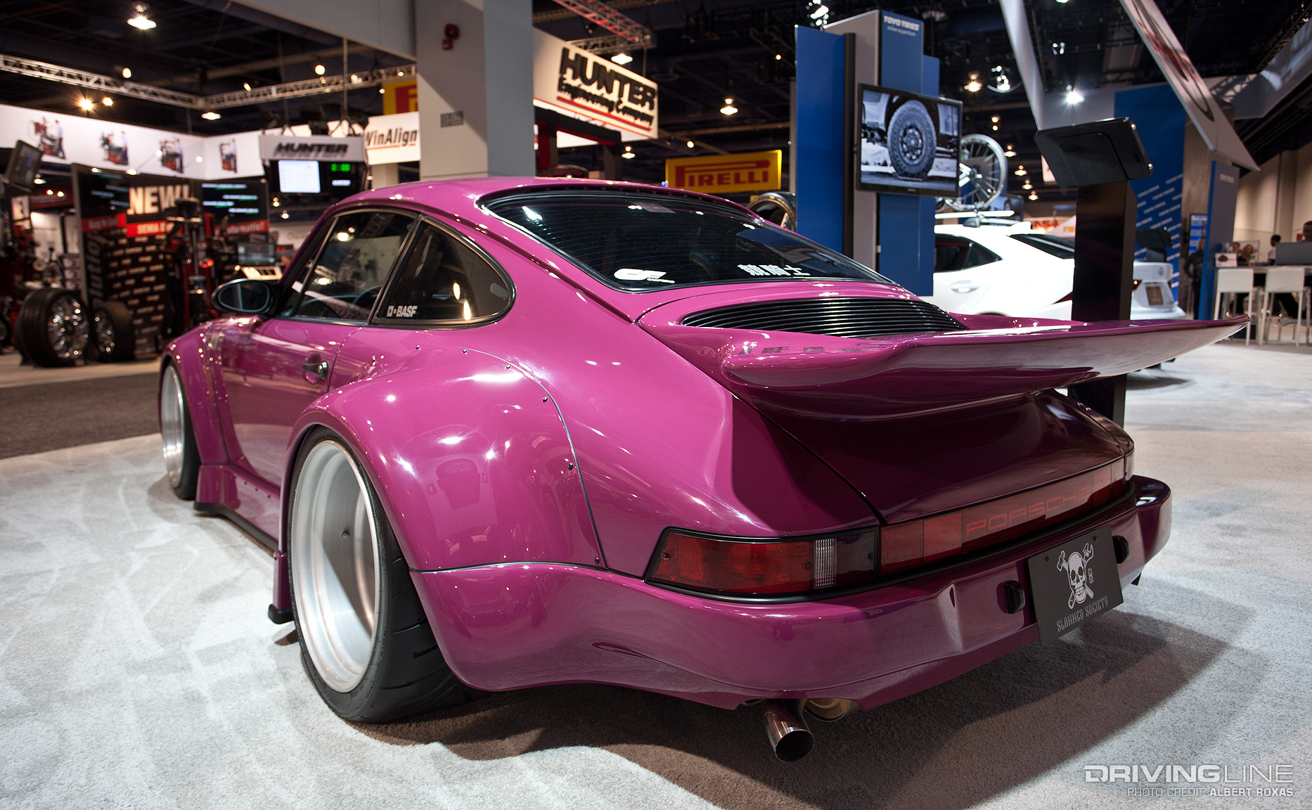 RWB porsche at SEMA