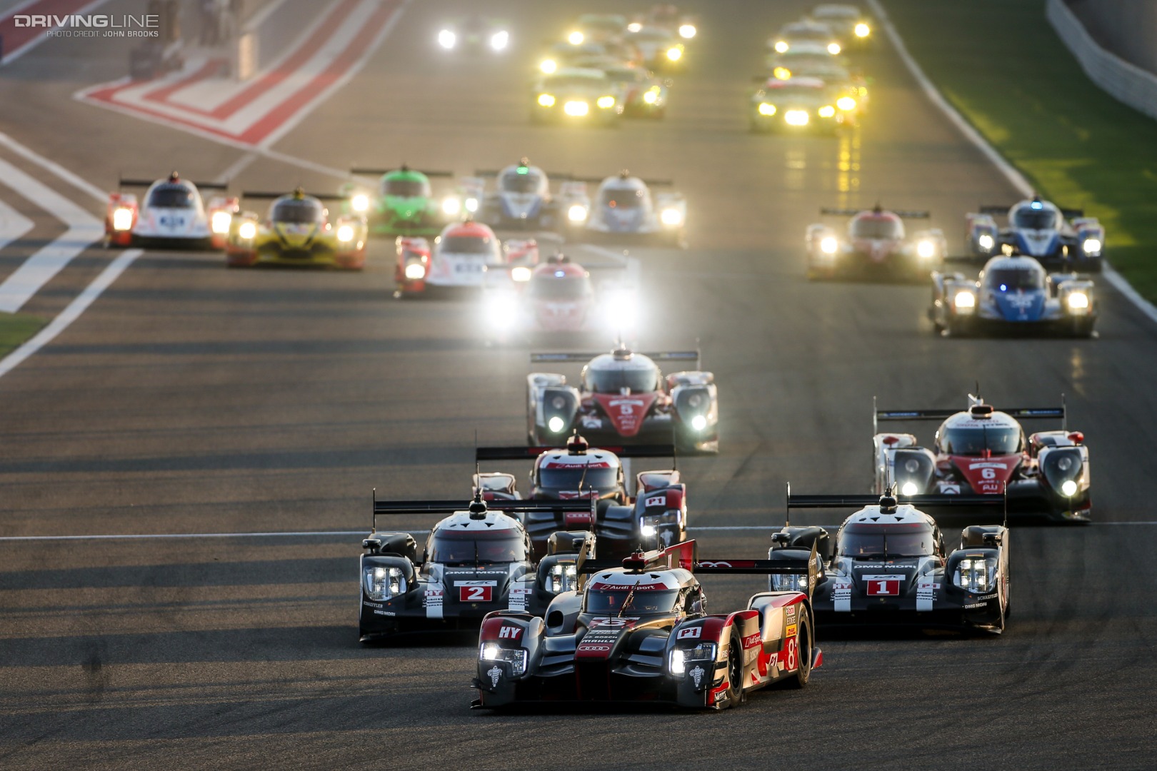 The Charge to the First Corner