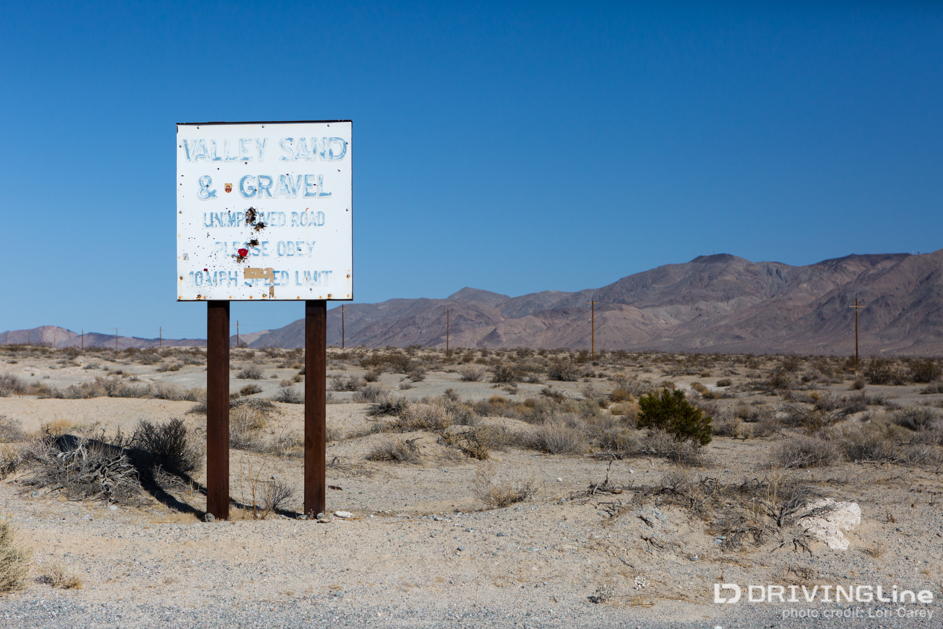 Valley Sand and Gravel sign