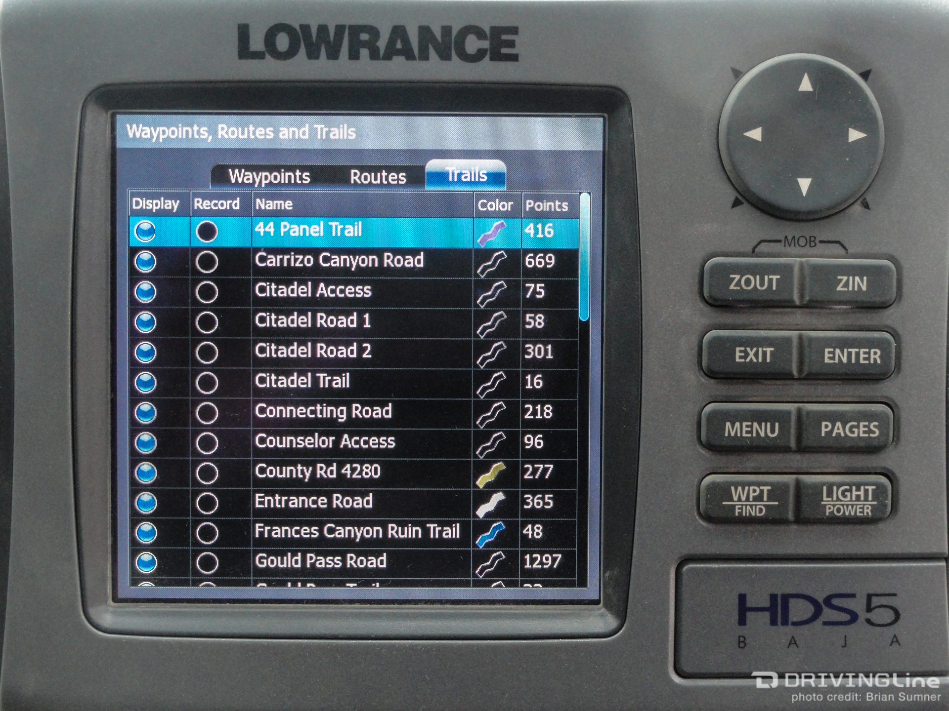 08 lowrance gps hds 5 review trail list