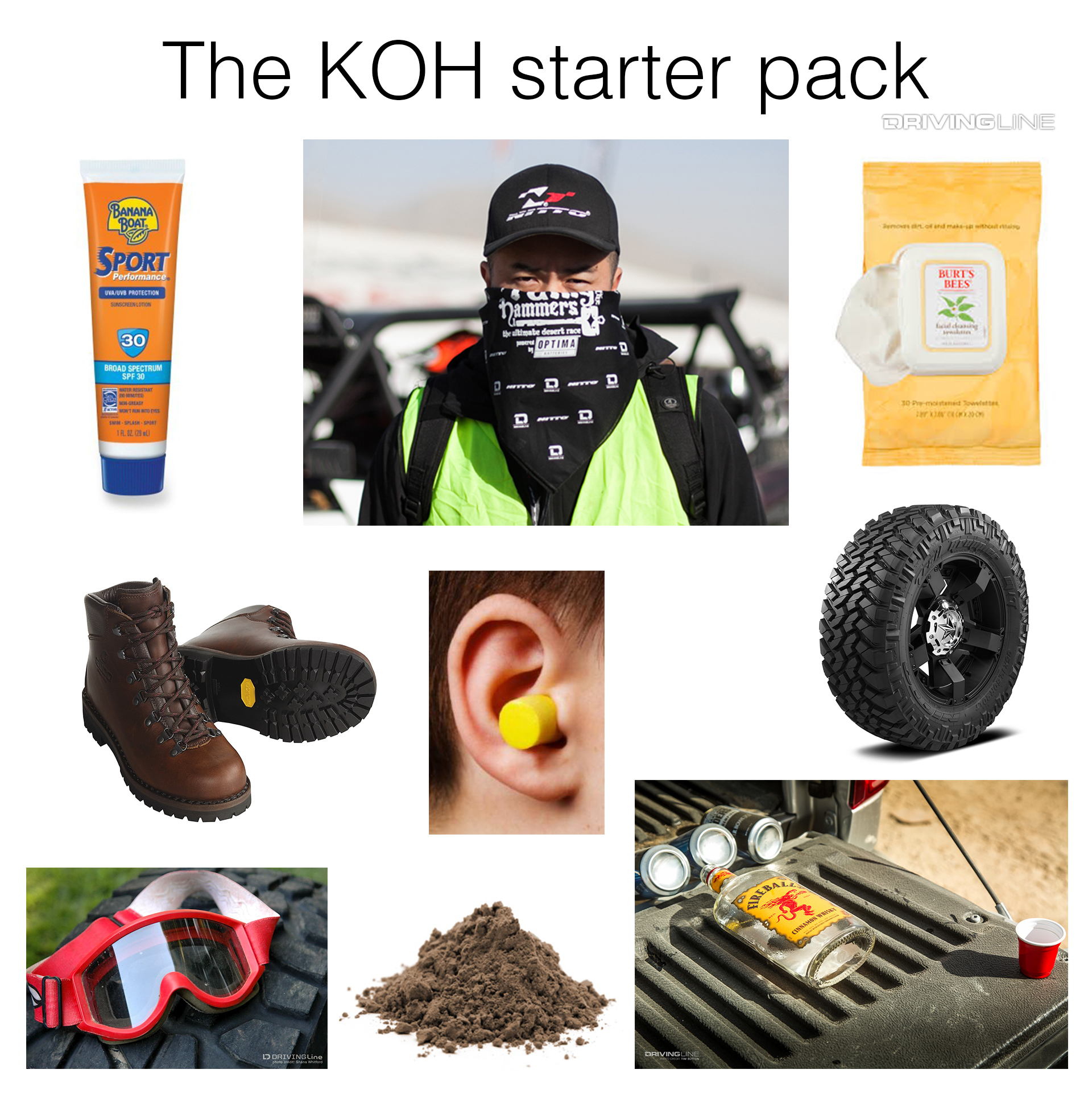The KOH starter pack