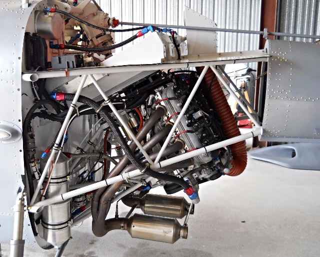 LS7 engine in a helicopter