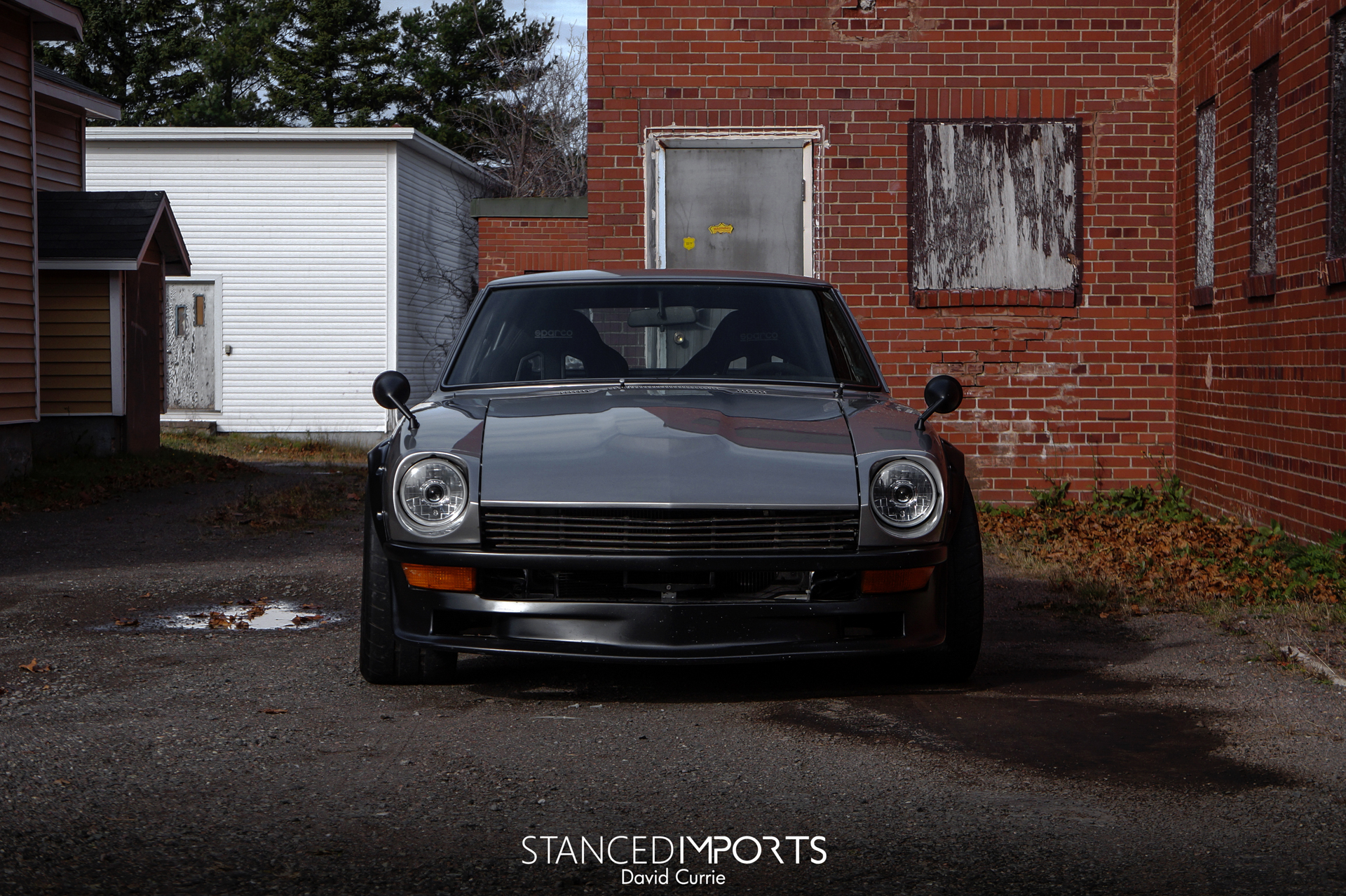 front view Datsun 260z
