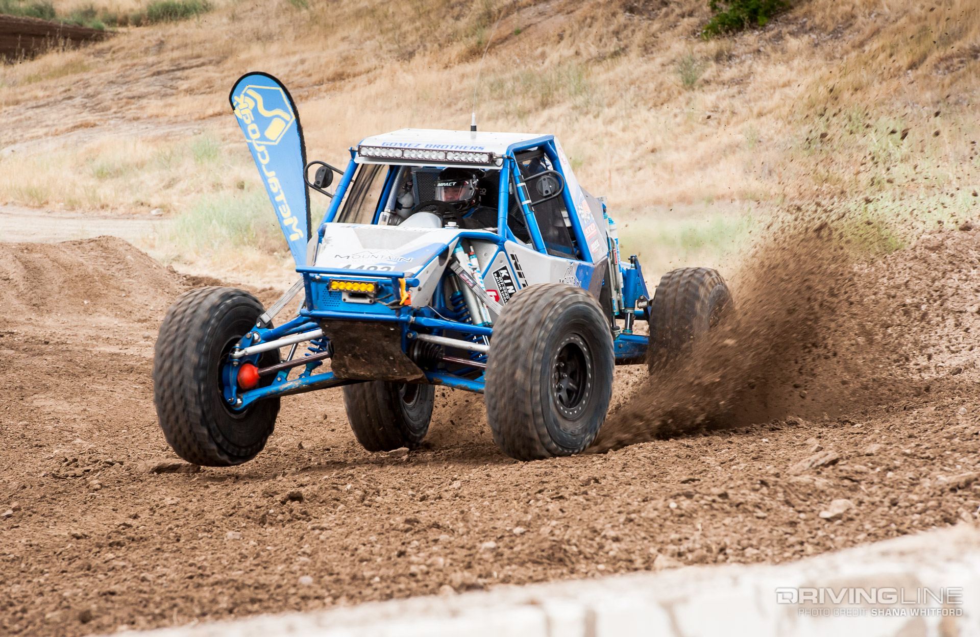 Raul Gomez on the gas