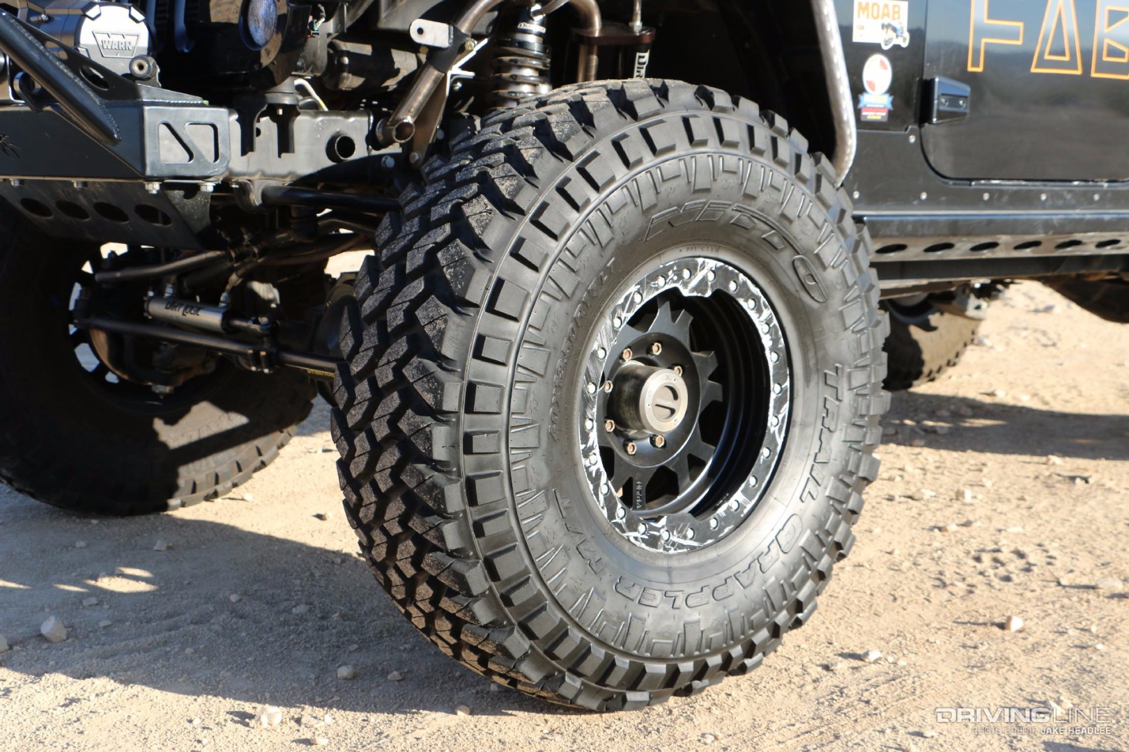 002 fabtech wrangler rubicon tire
