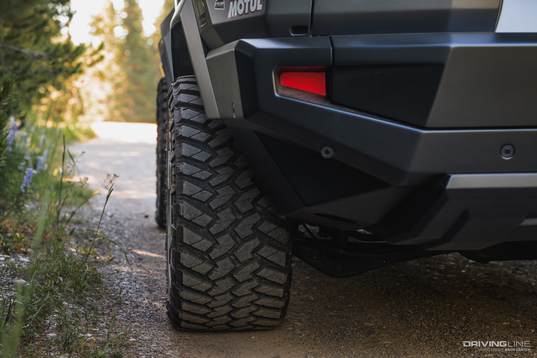 Nitto Trail Grappler on Rezvani Vengeance
