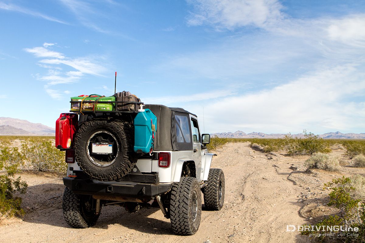 Jeep on cherrystem trail