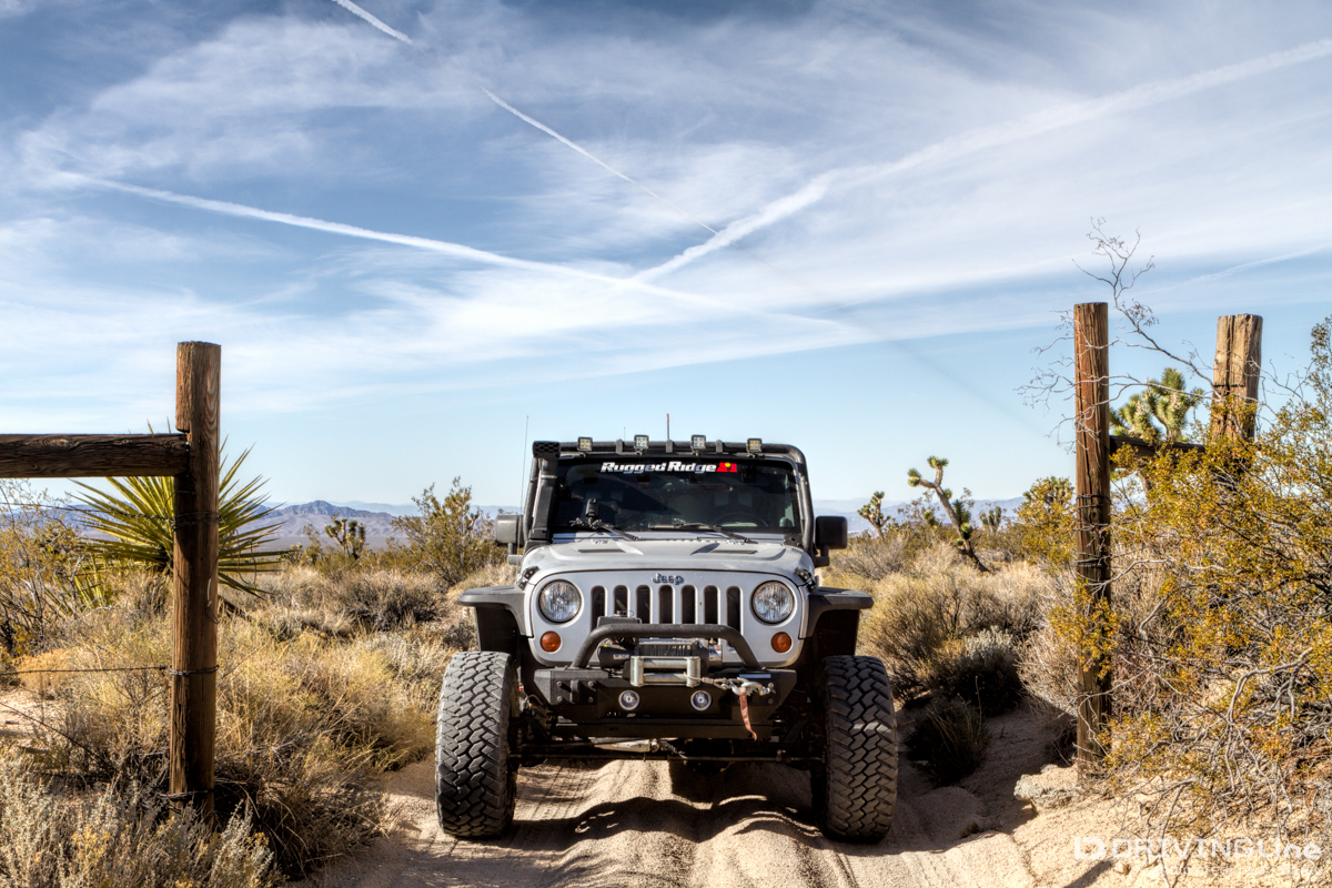 On the Mojave Road, passing into Cima Done