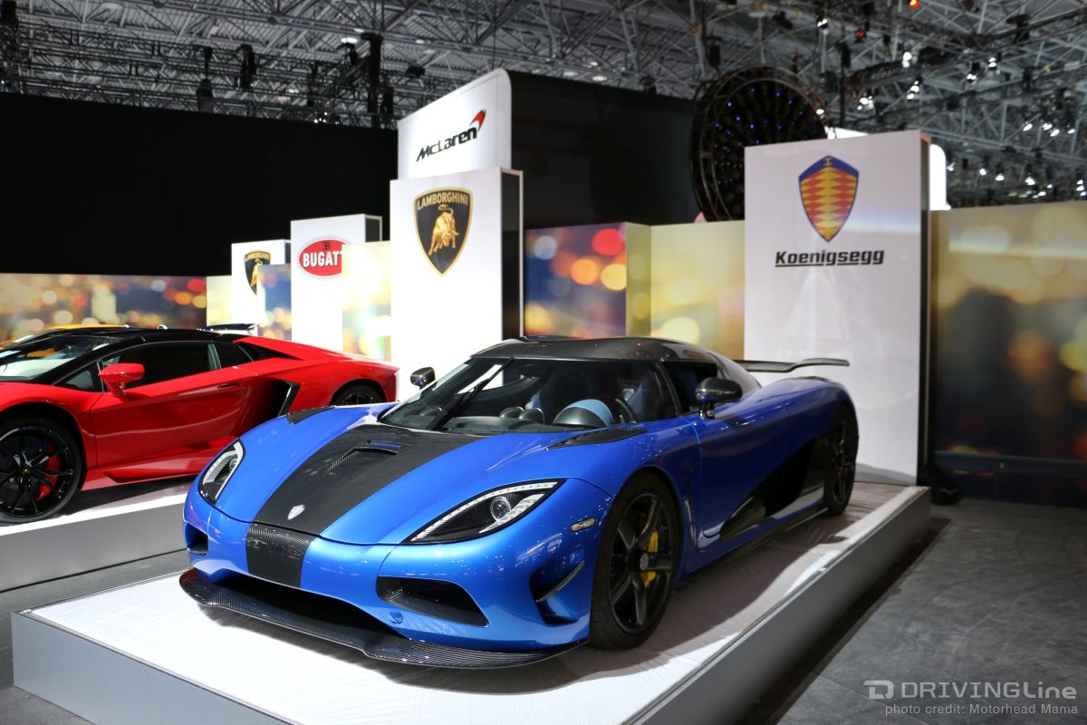 The Koenigsegg Agera has a base price of $1.5 million