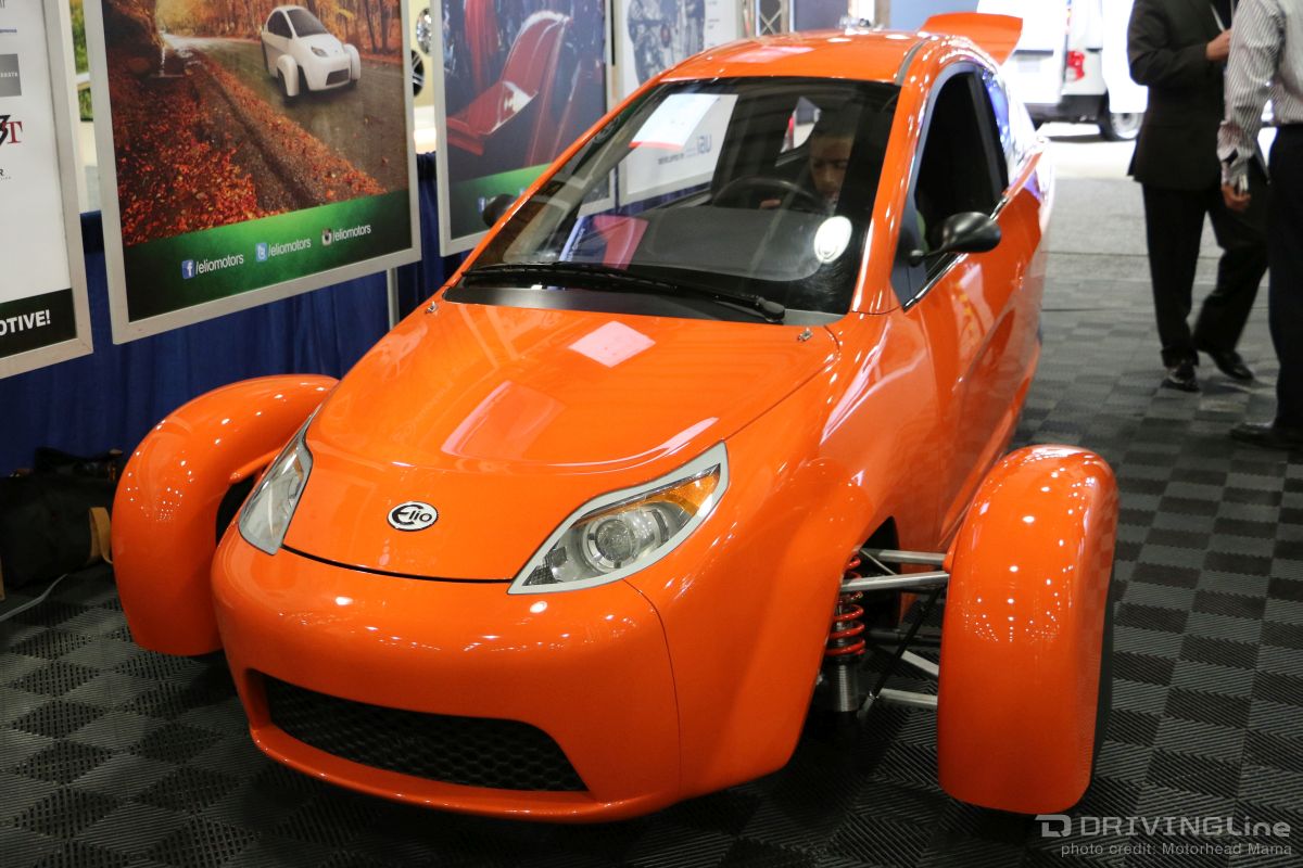 The Elio 3 Wheeler gets a reported 84 mpg