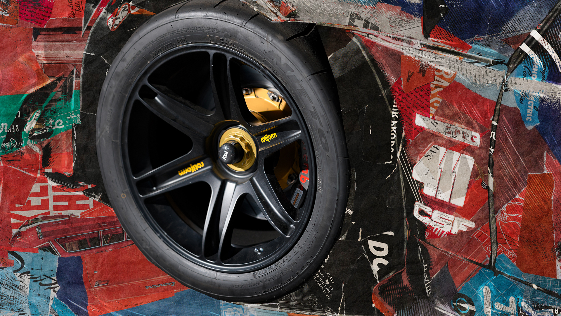 Nitto NT01 competition track Tires on Ryan Tuerck's Judd-V10 Powered Supra