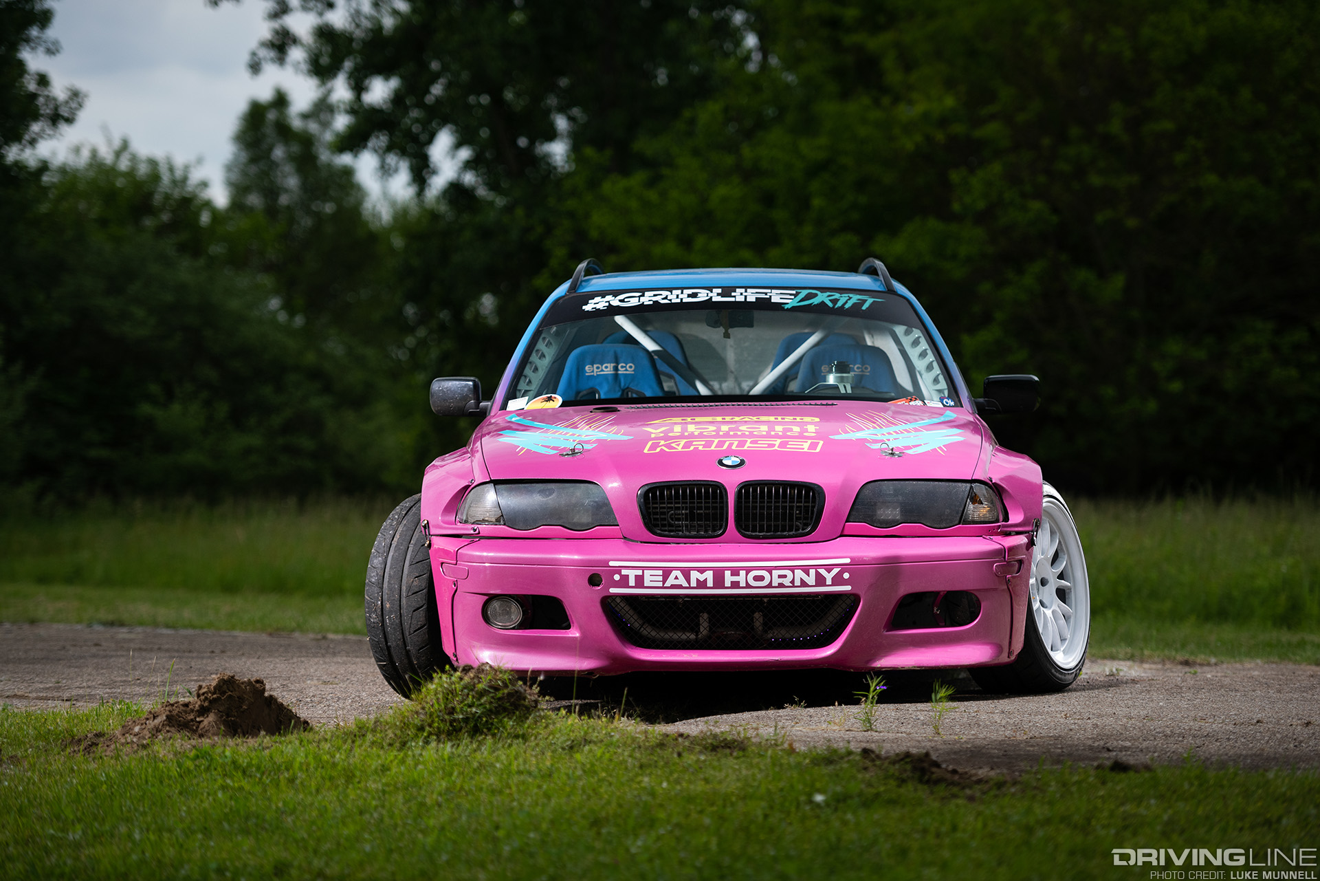 BMW E46 Wagon 2JZ-swapped front end