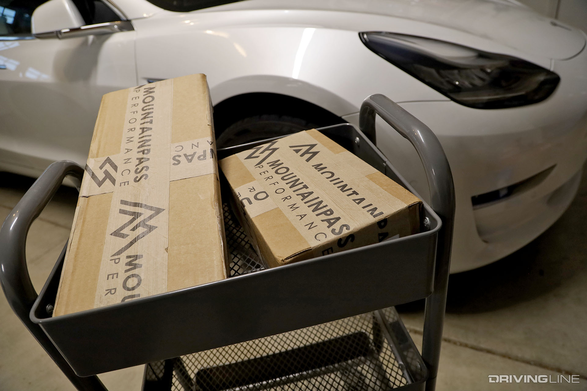 Tesla Model 3 Mountain Pass Performance Parts