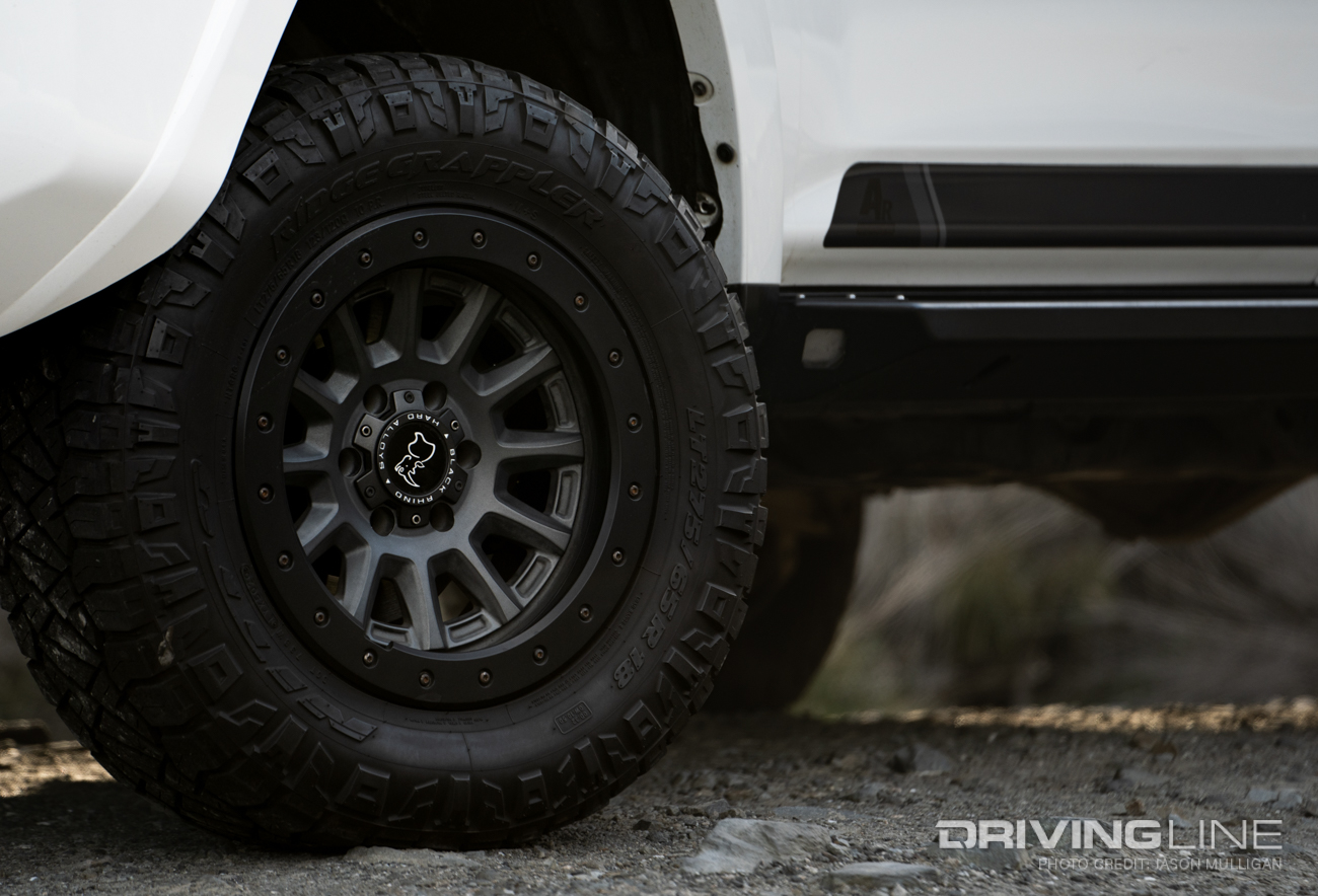 Toyota 4Runner with Black Rhino Duggar Wheels and Nitto Ridge Grappler Tires
