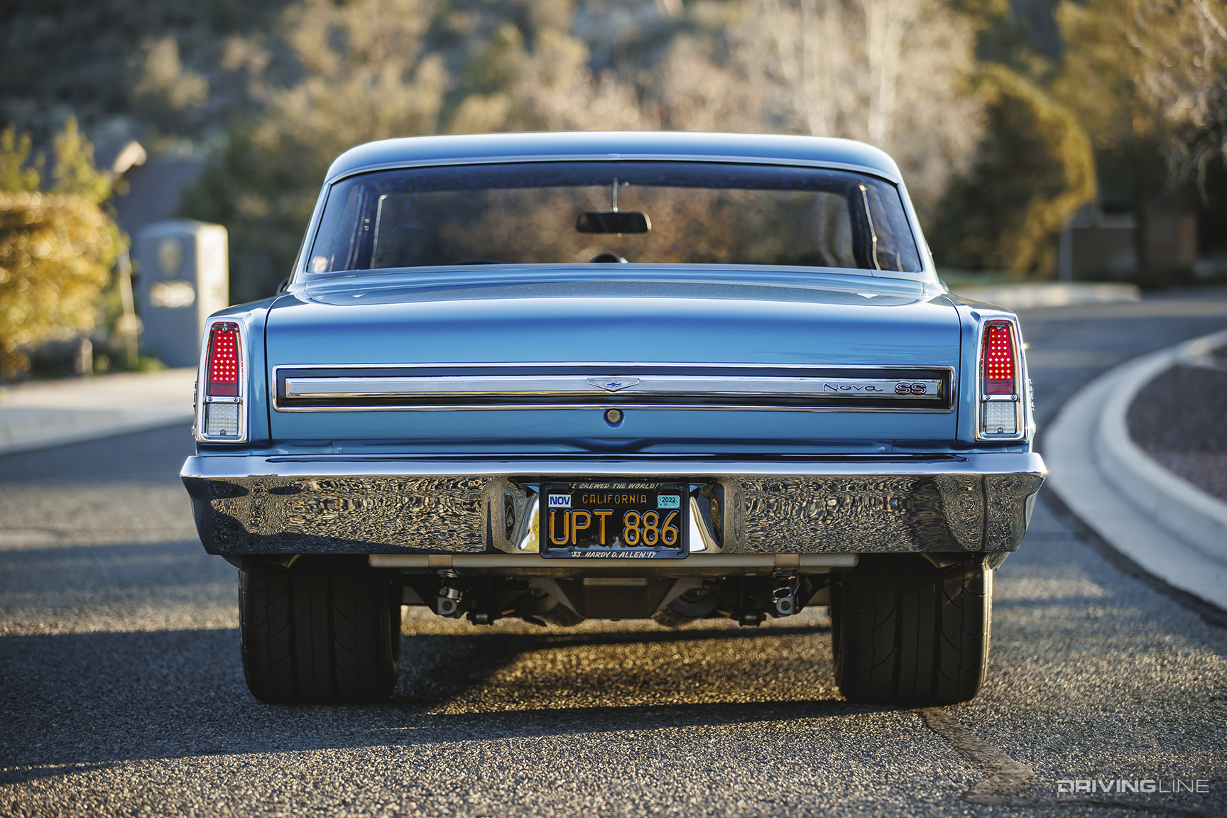 Rear of John Packard's '67 Nova SS