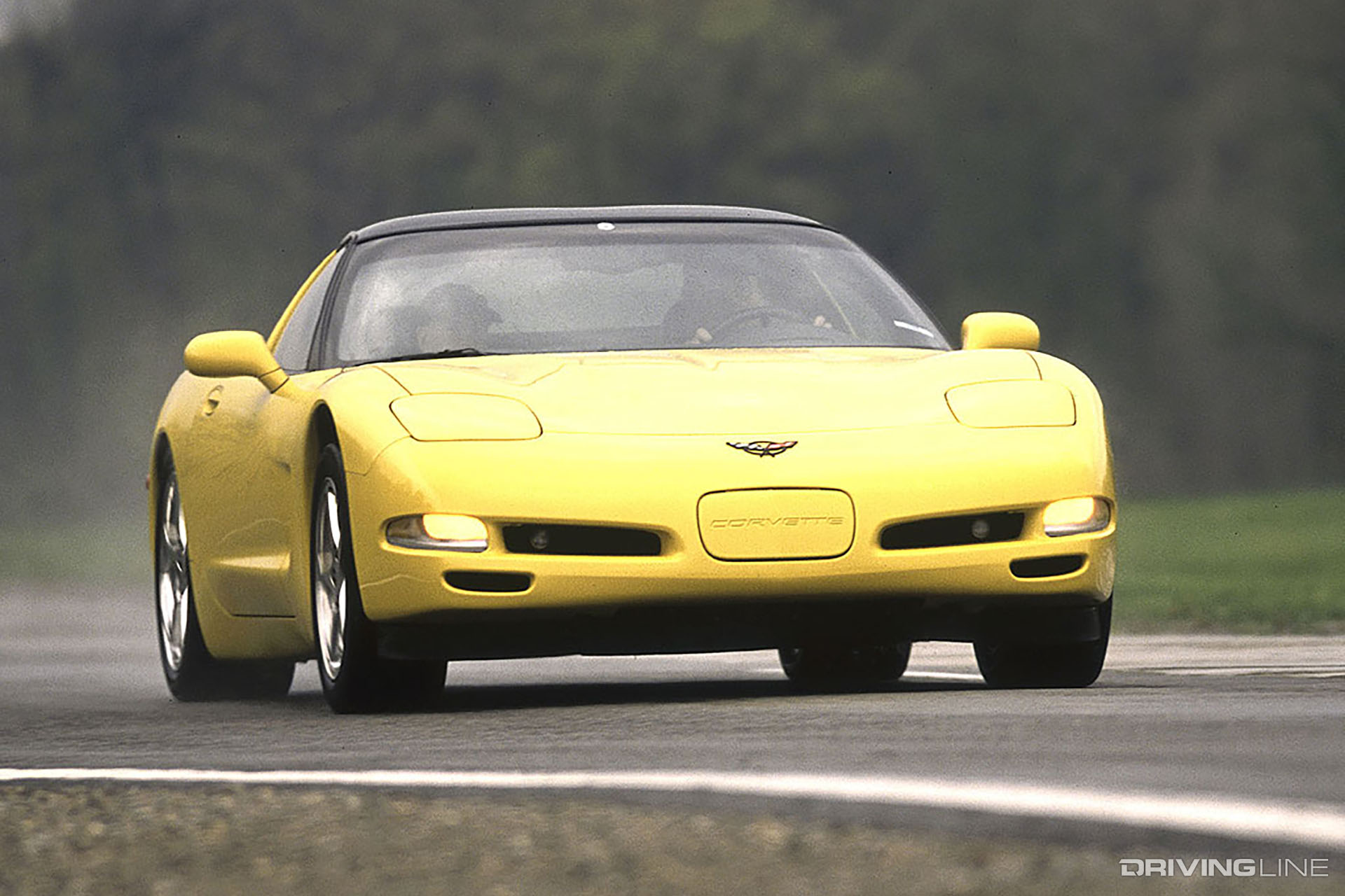C5 Corvette Yellow