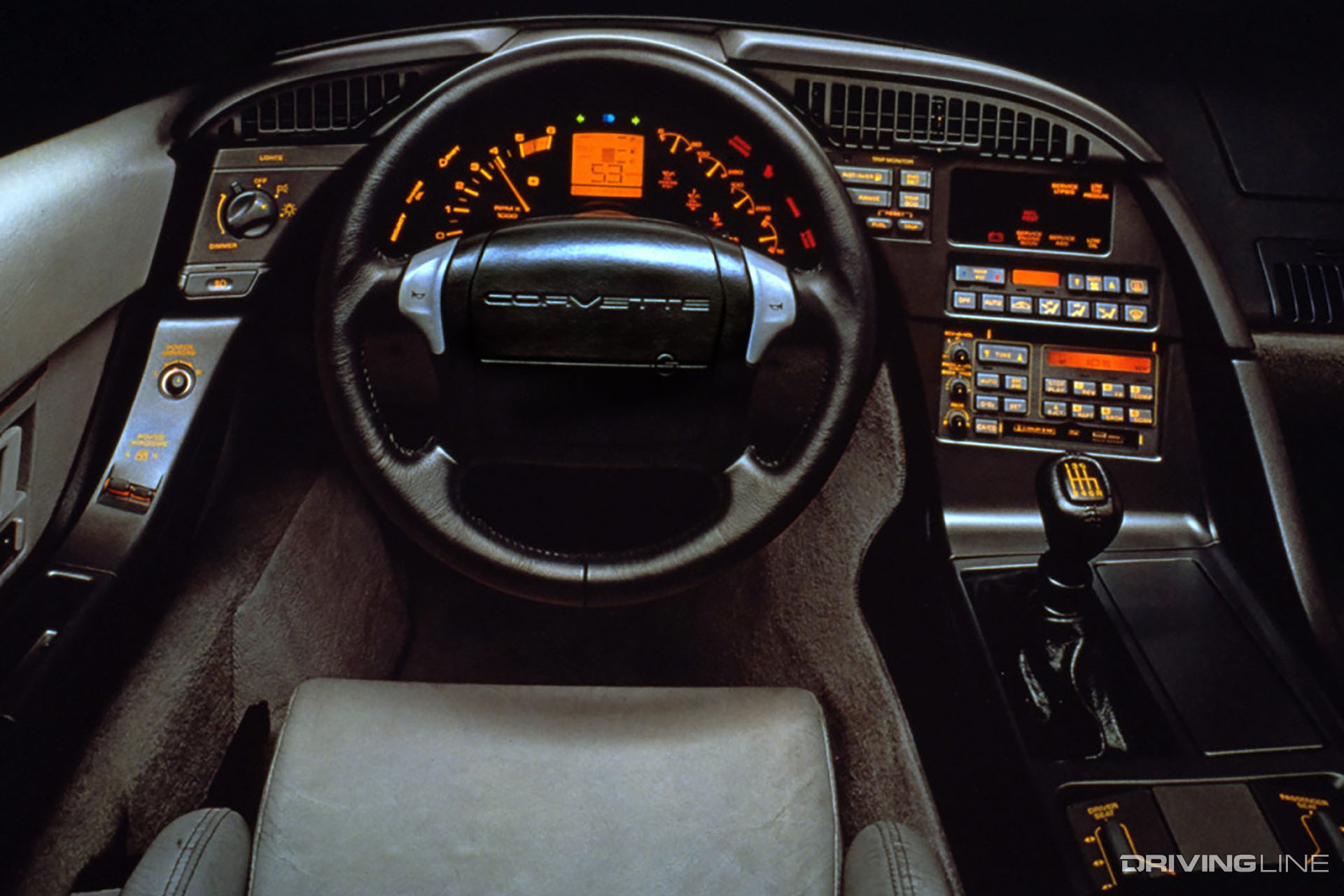 C4 Corvette Interior