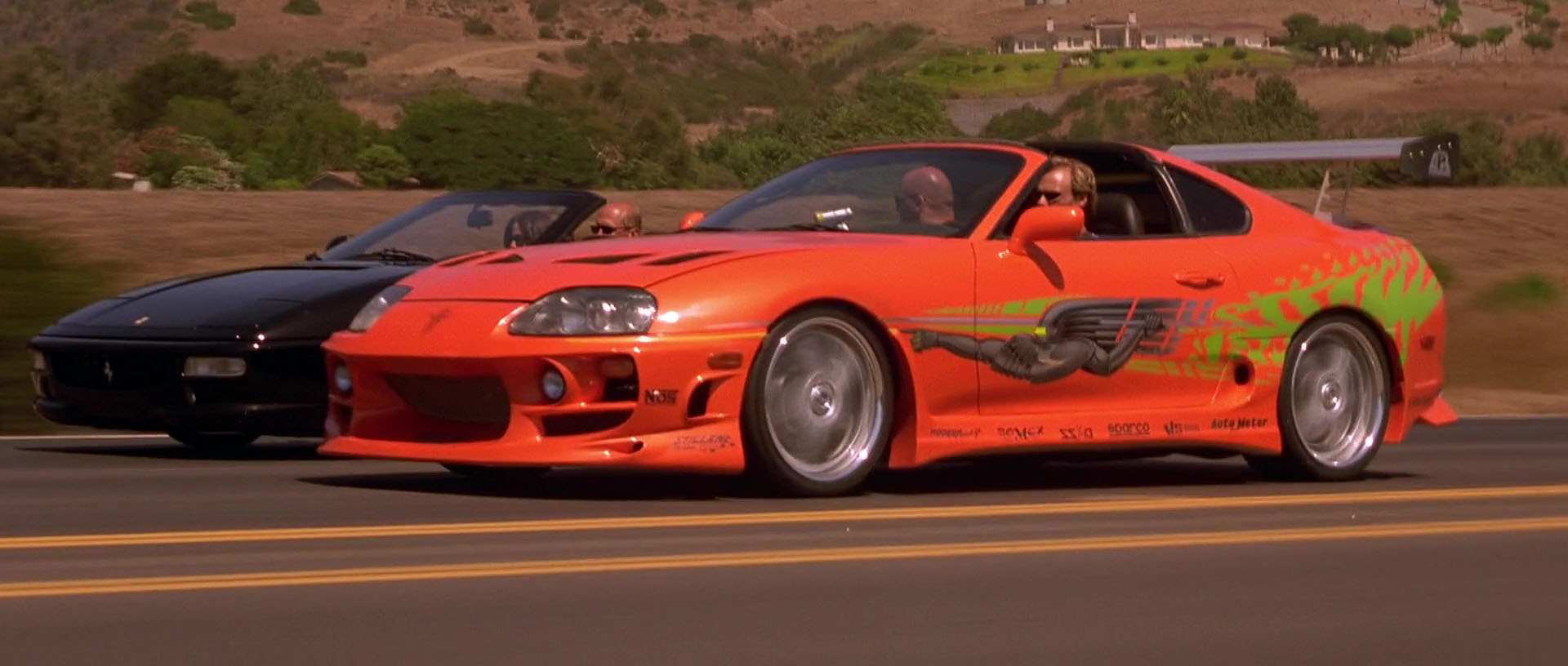 Fast and Furious Supra Racing Ferrari