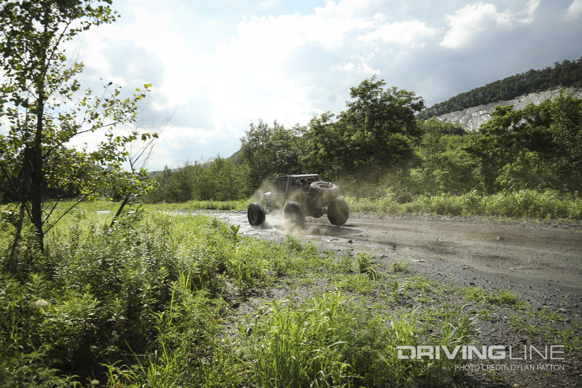 Some of the wide open spaces buggies could really hammer down and make up for lost time.