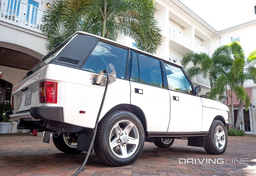 Land Rover Range Rover Classic EV conversion
