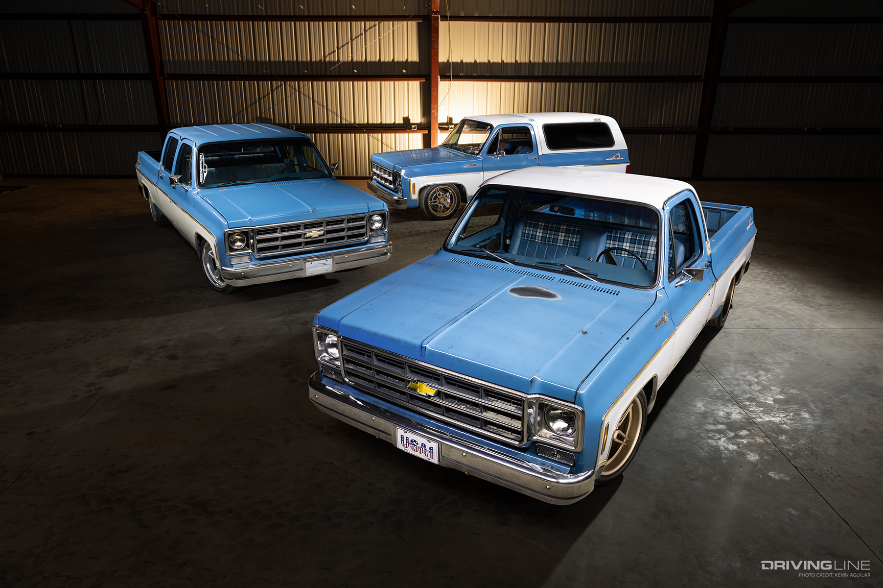 Protouring Texas' group of classic Chevy Squarebody trucks
