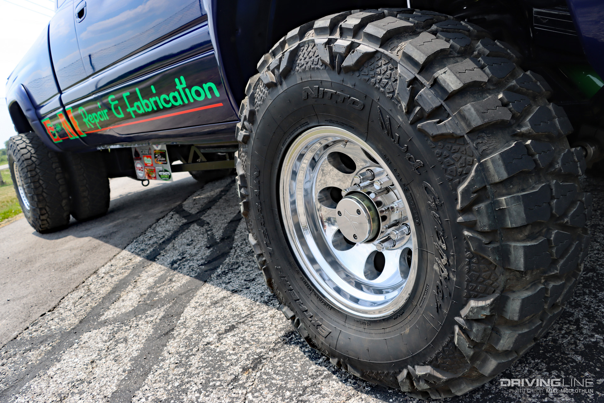 Mud Grappler Diesel Truck Pulling Tire