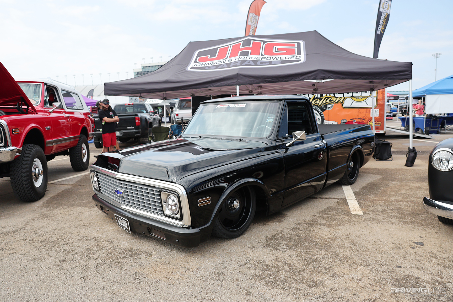 Chris Solzano ‘72 Chevy C10 at ’23 C10 Nationals in Nashville, TN
