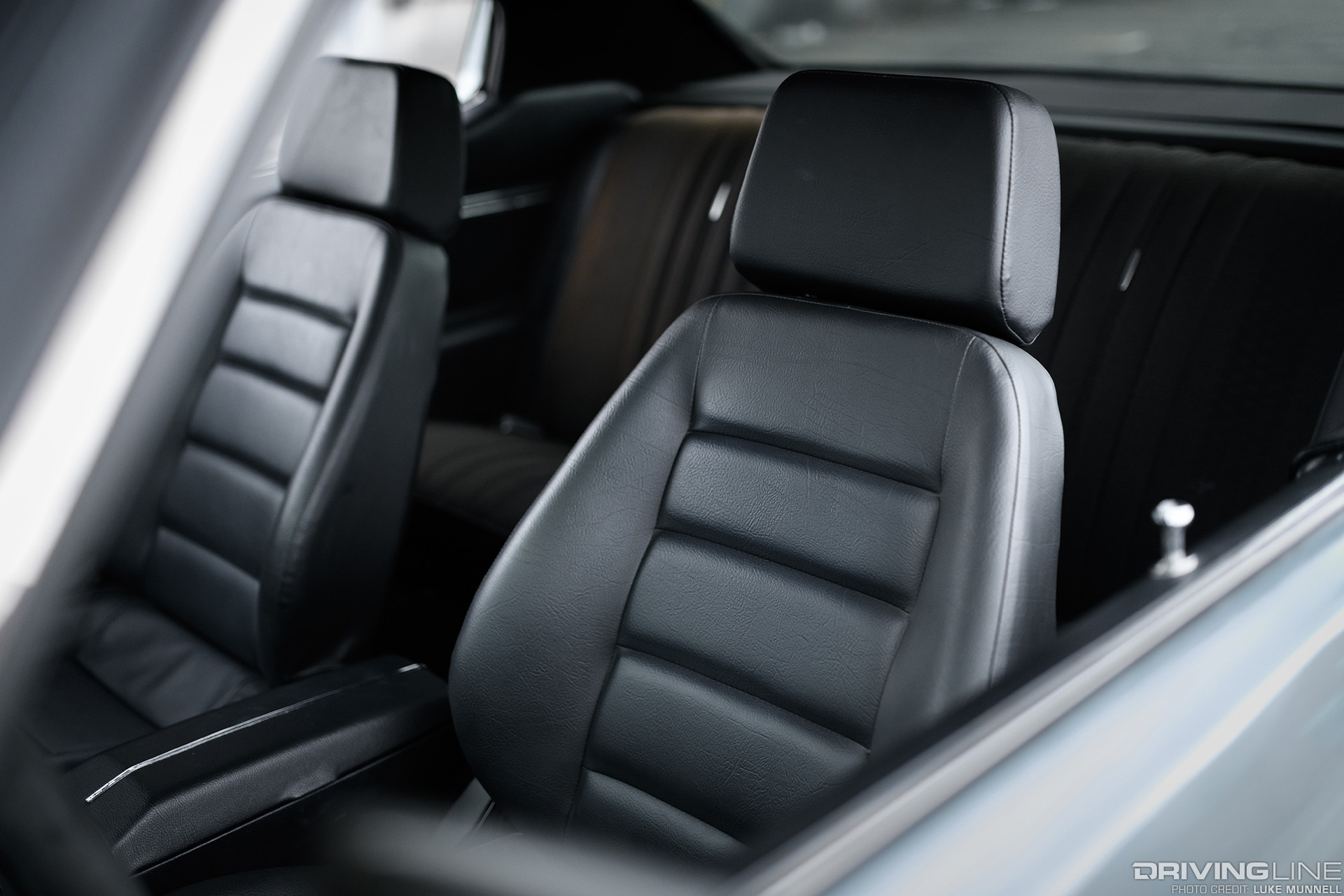 1970 Chevelle Corbeau Seats