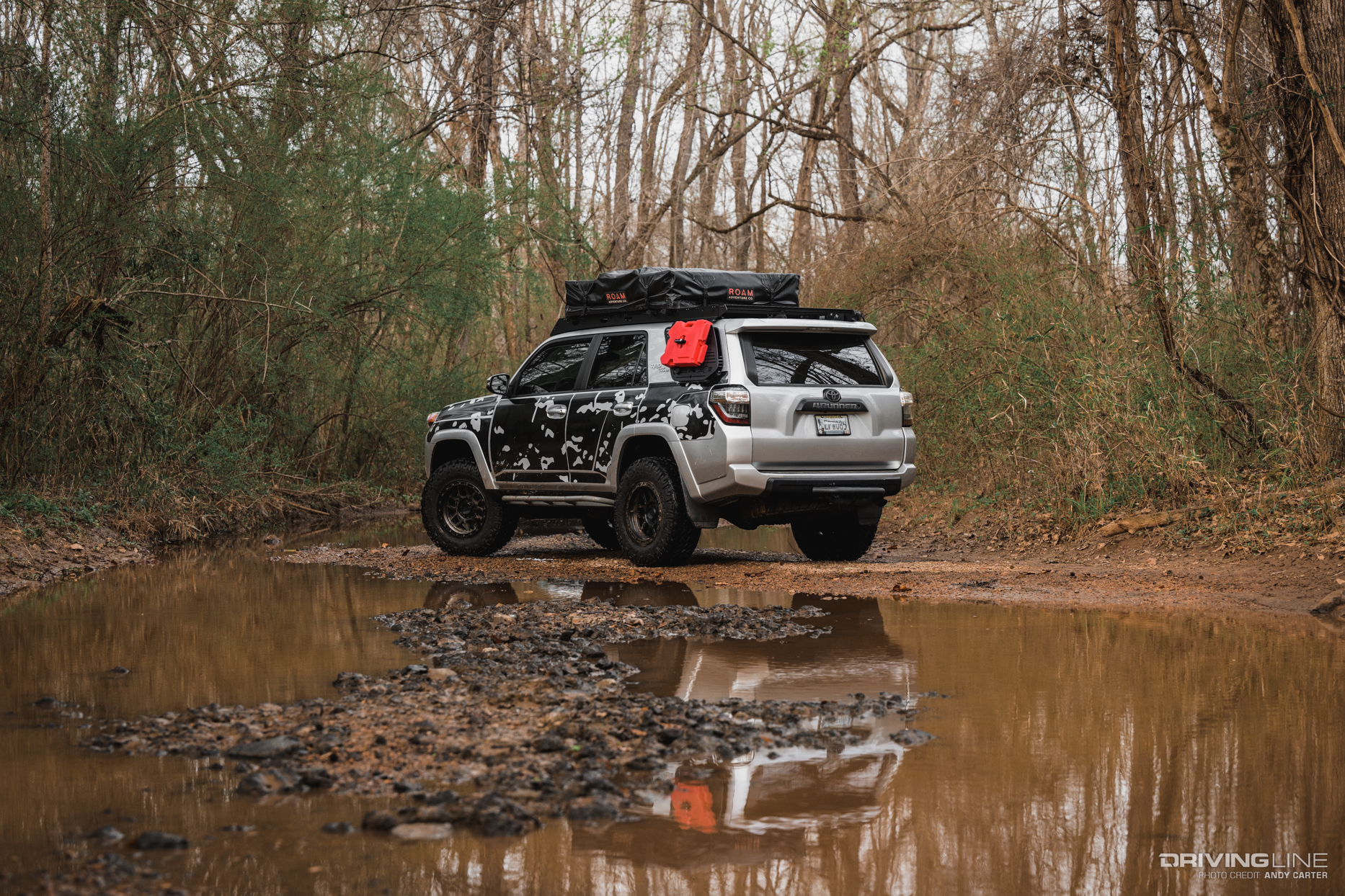 2018 4Runner with Nitto Trail Grappler Tires Rear Angle
