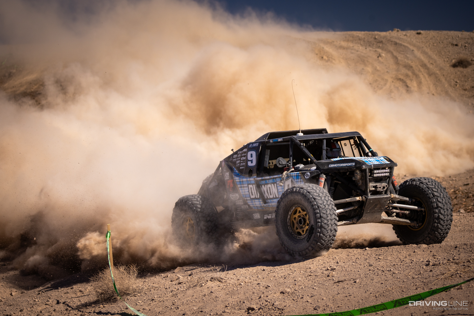 Bryan Crofts racing at the 2023 Ultra4 Finals at the Legends of Havasu