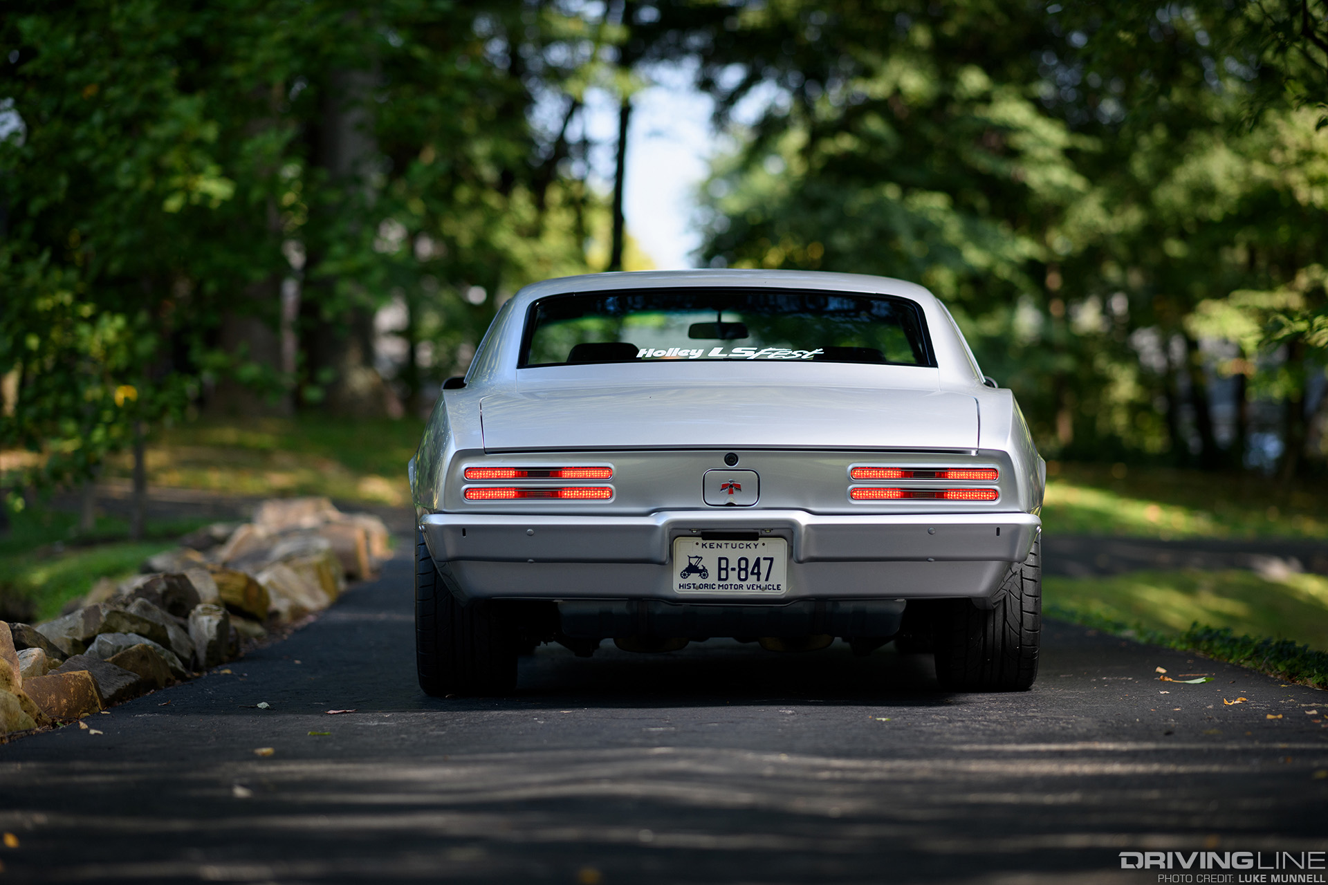 1967 Firebird Restomod Rear View