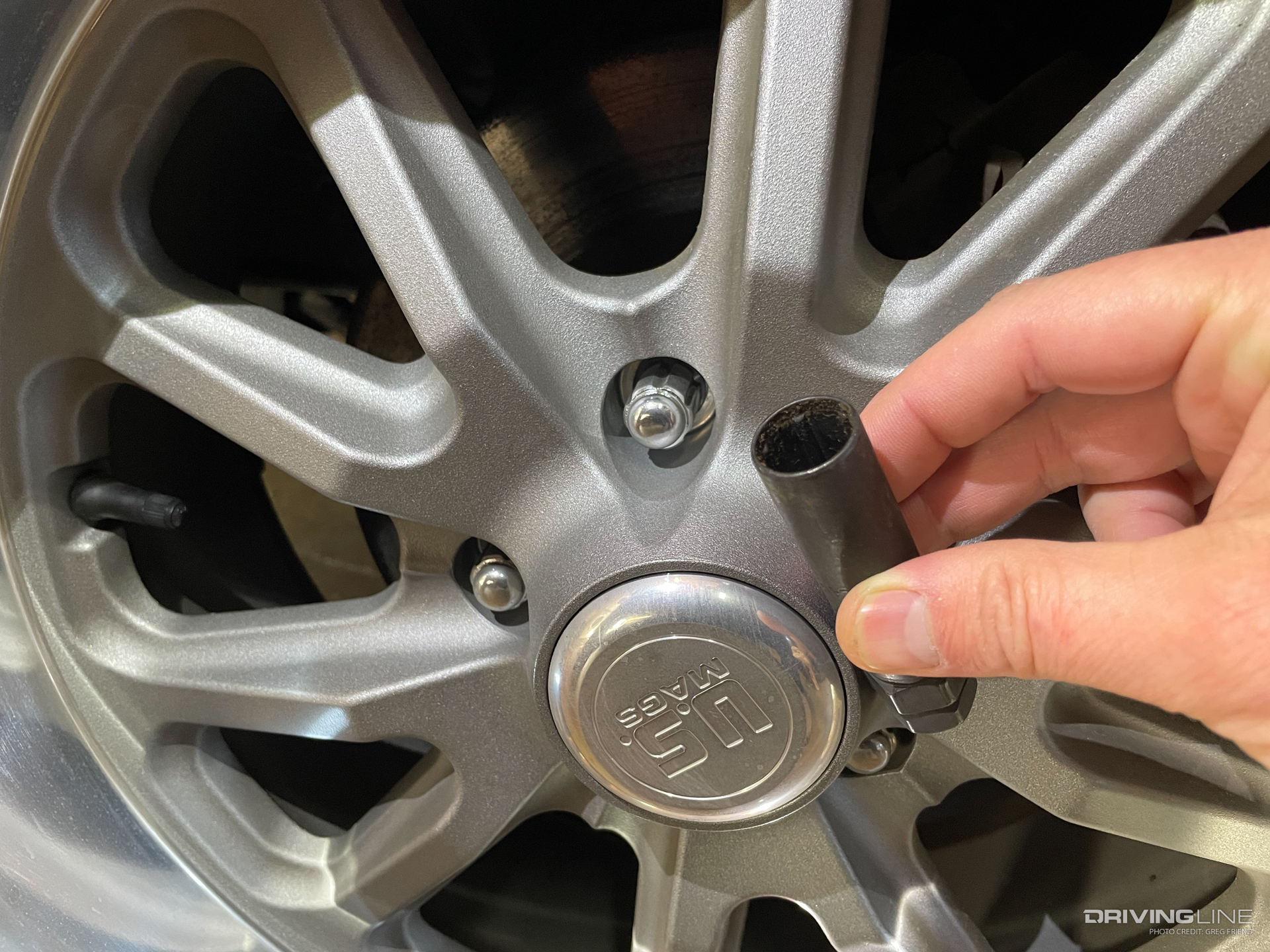 Locking Lug Nut on US Mags wheel