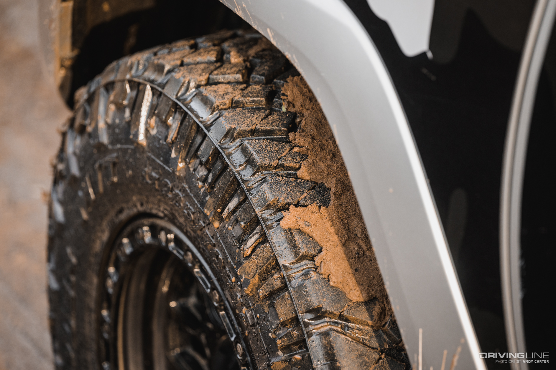 Nitto Trail Grappler tread and sidewall