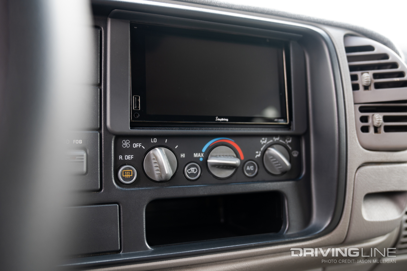 OBS Tahoe Double DIN Conversion