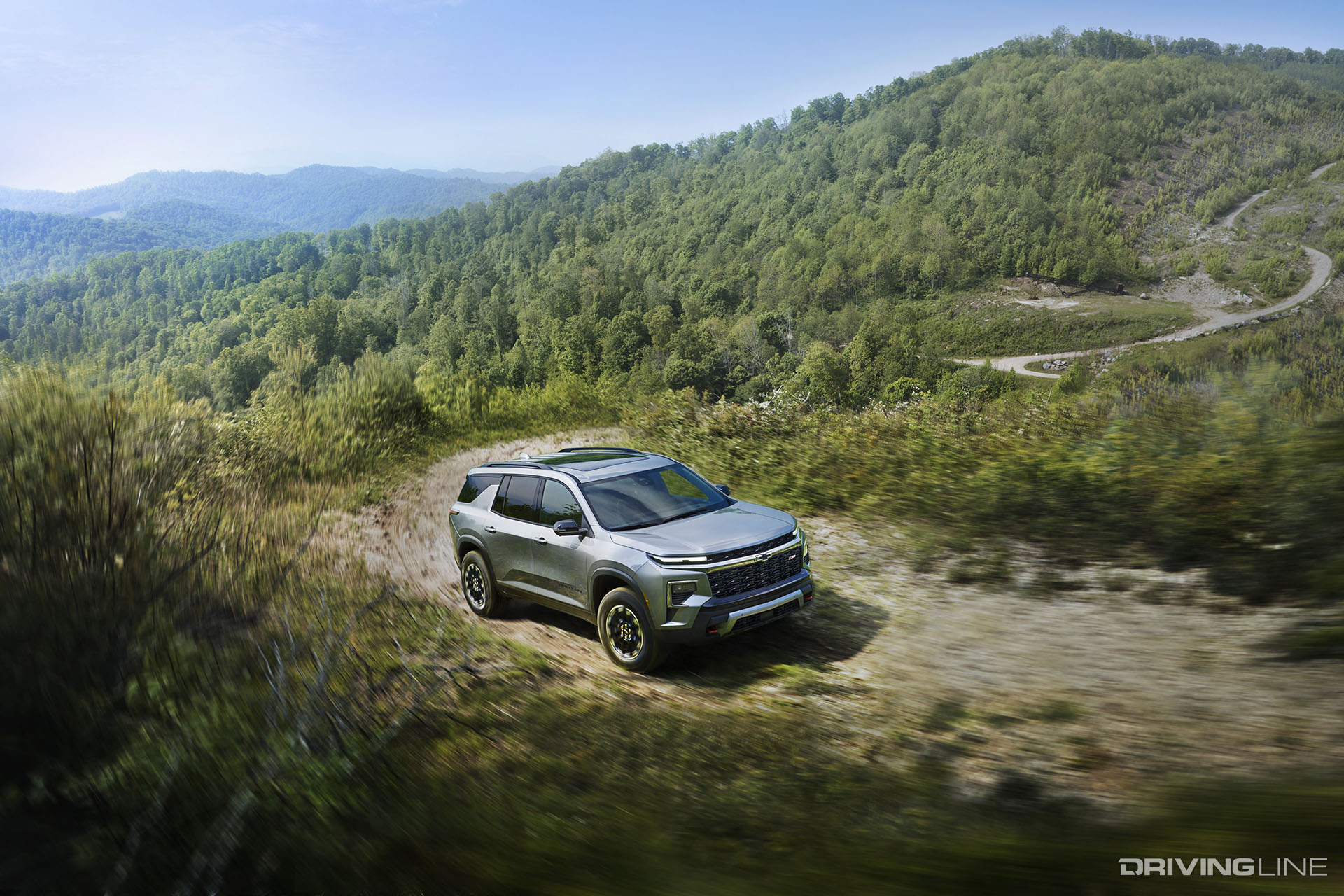 Chevy Traverse Z71 on trail