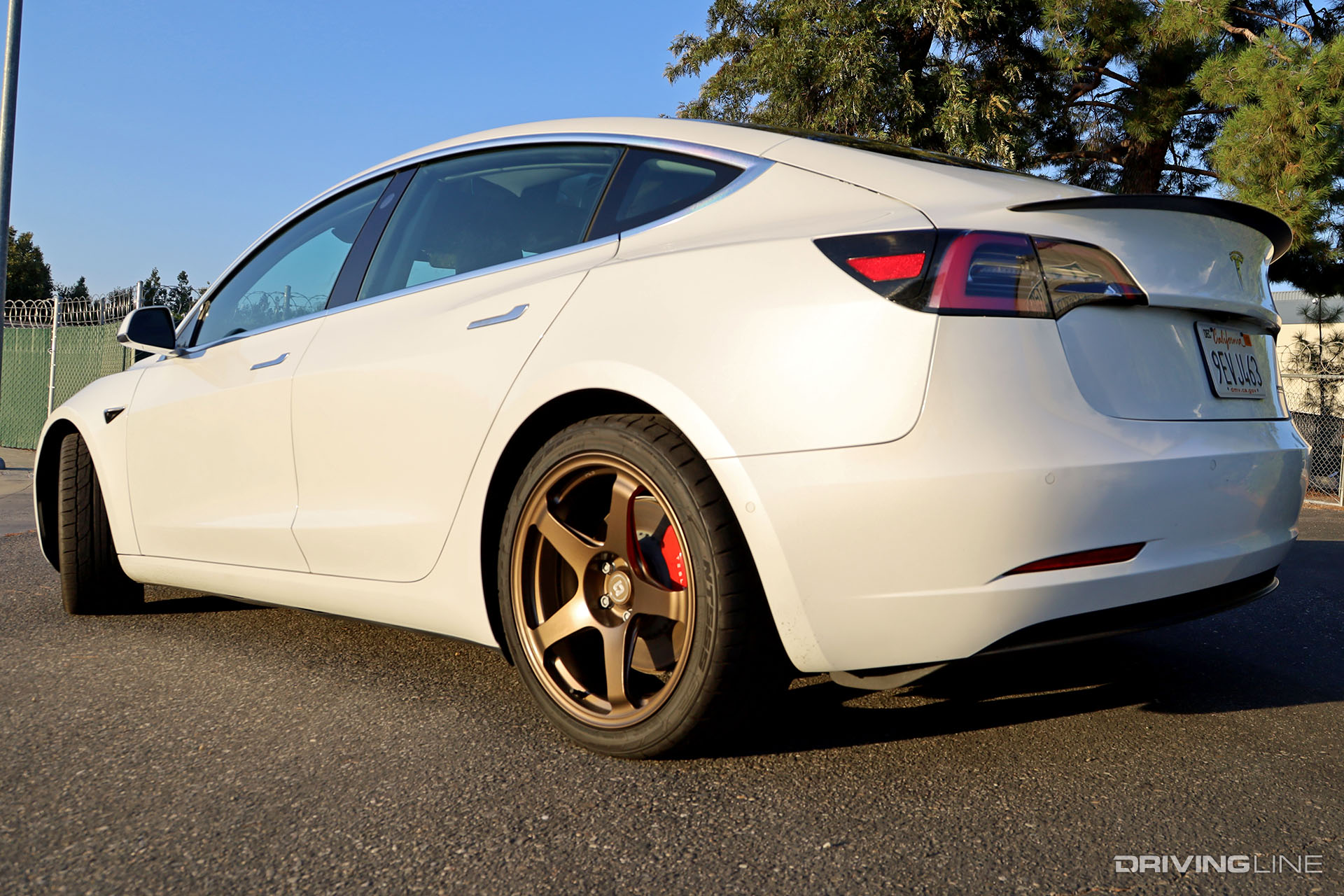 Tesla Model 3 Performance on Nitto NT555 G2