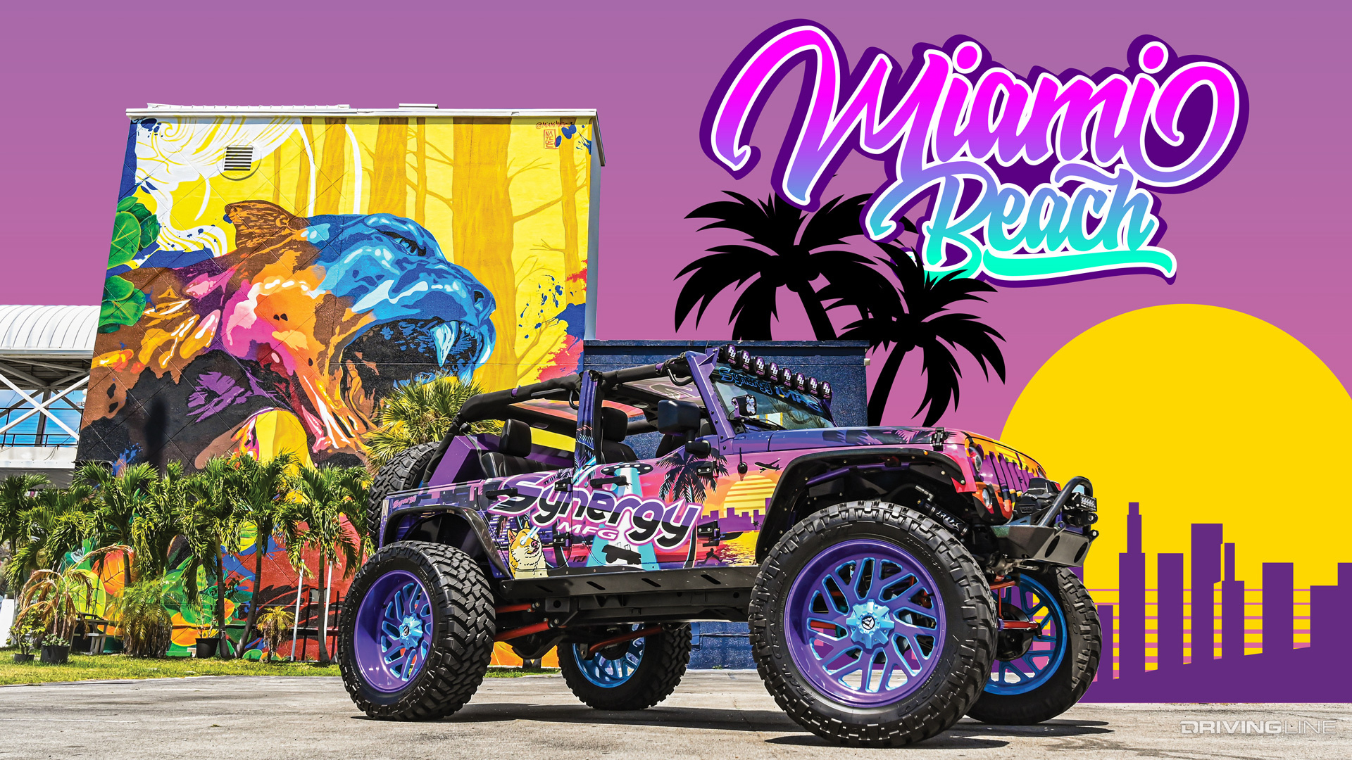 Jeep JK built by Synergy MFG