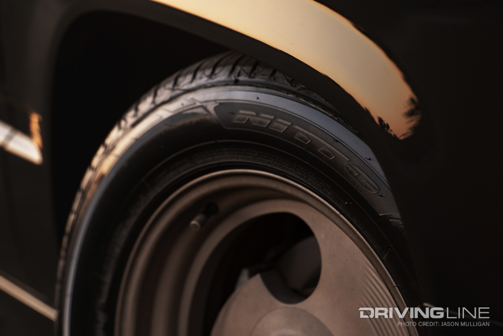 Closeup of Nitto NT421Q Tires