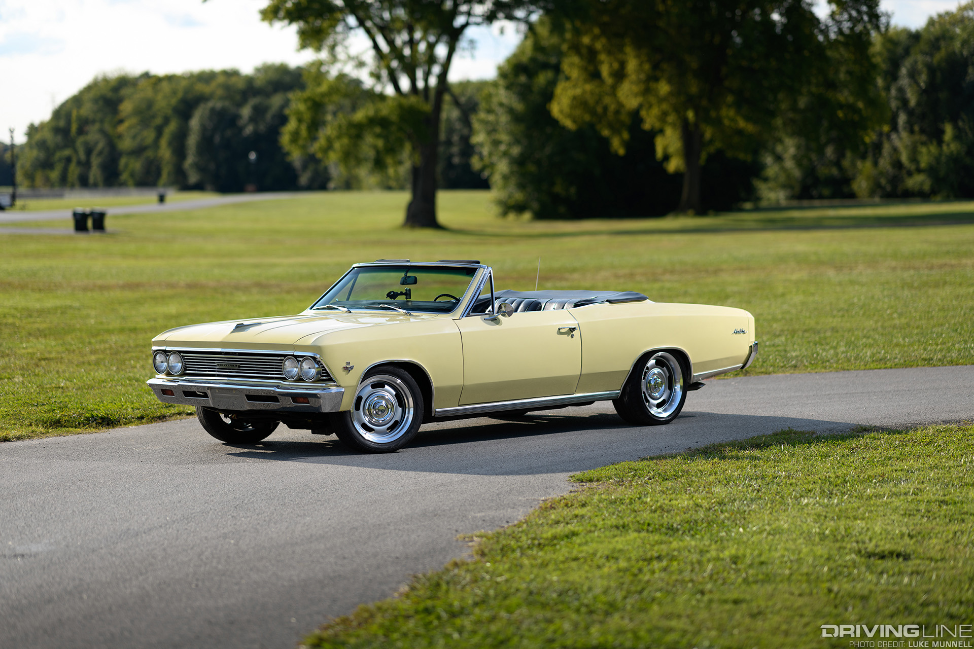 1966 Chevy Malibu Convertible on Nitto NT555 G2