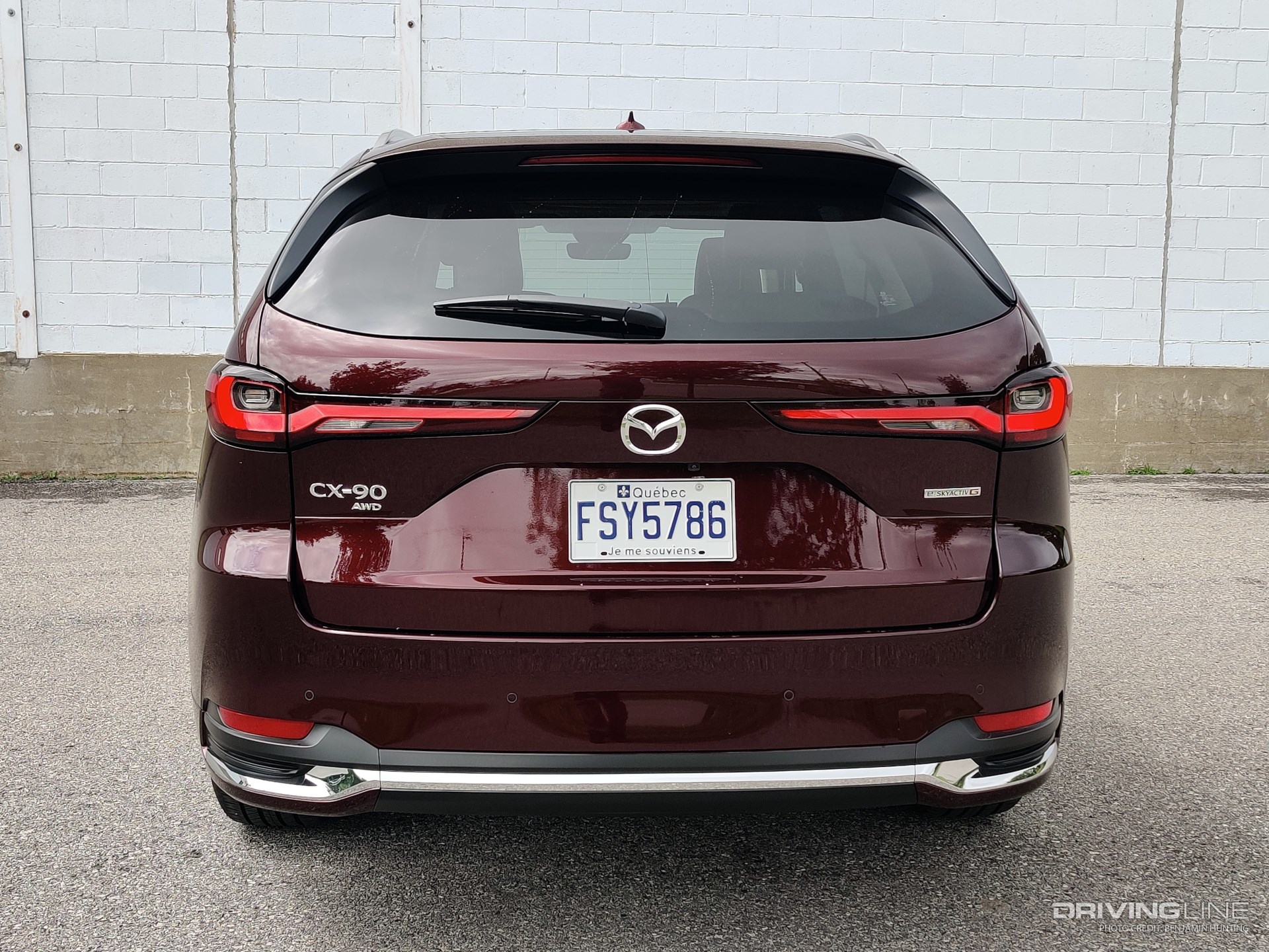 2024 Mazda CX-90 rear view