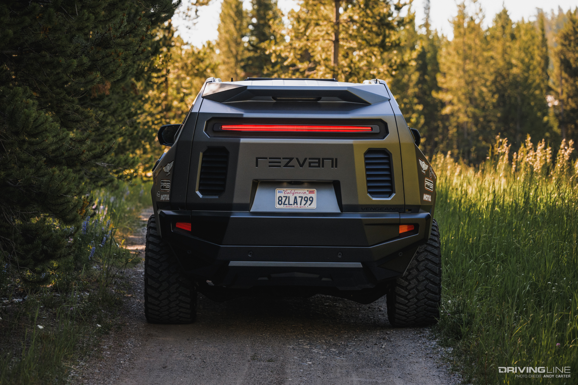 Rezvani Vengeance rear