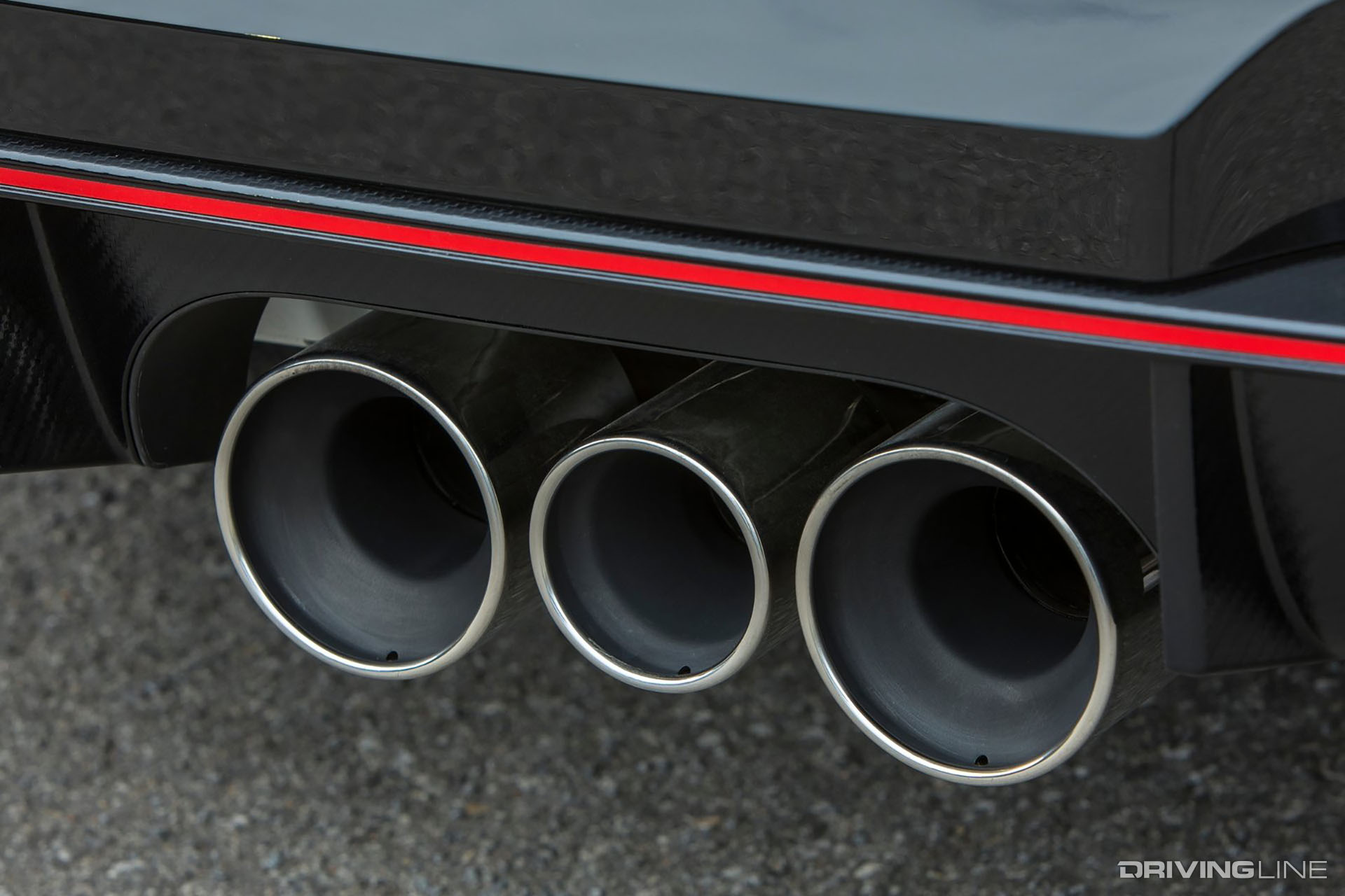 Honda Civic Type R exhaust tips