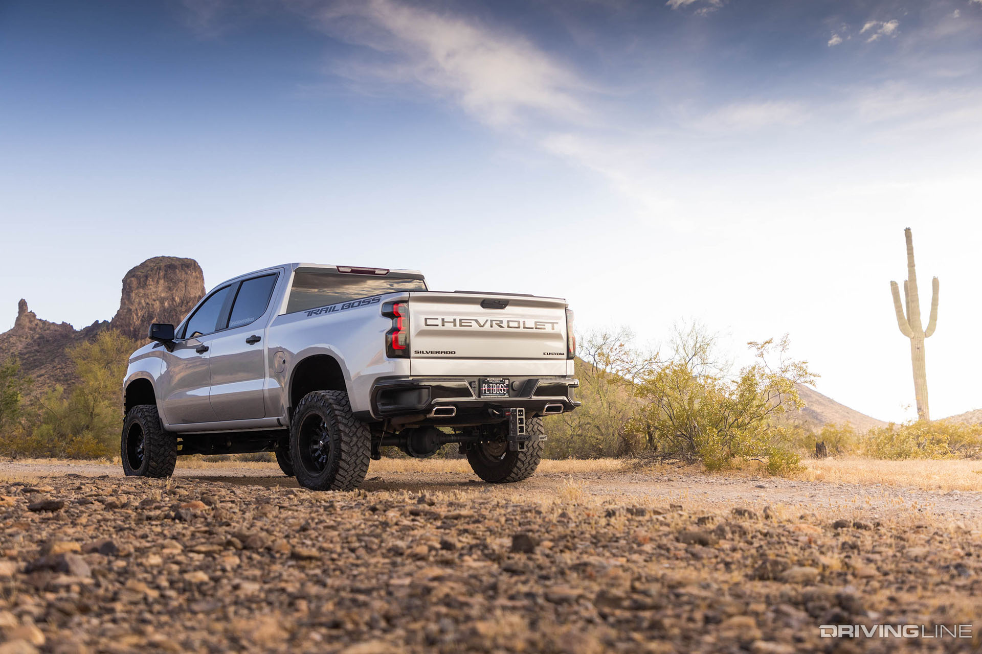 Silverado Trail Boss Rear View